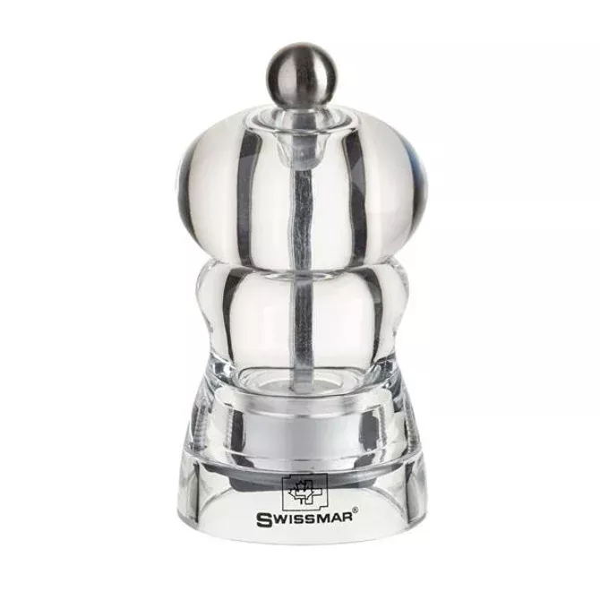 swissmar-alice-clear-acrylic-pepper-mill-10cm Swissmar Alice Clear Acrylic Pepper Mill - 10cm