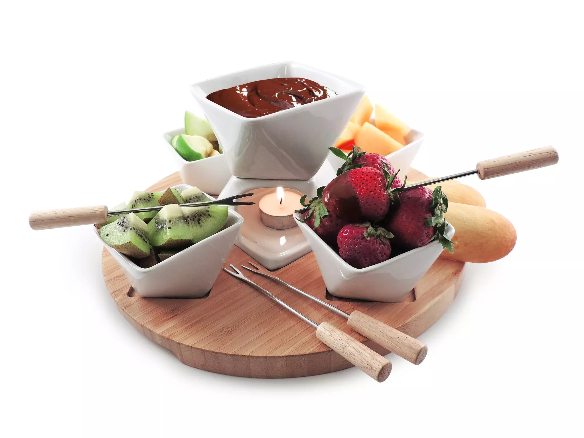 swissmar-rubik-12-pc-chocolate-fondue-set Swissmar Rubik 12 Pc Chocolate Fondue Set