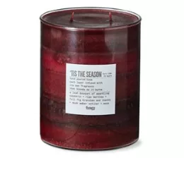 tag-candle-wide-tis-season Tag Candle, Wide - 'Tis The Season