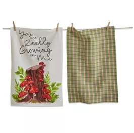 tag-dishtowel-s-2-growing-on-me Tag Dishtowel S/2 - Growing on Me