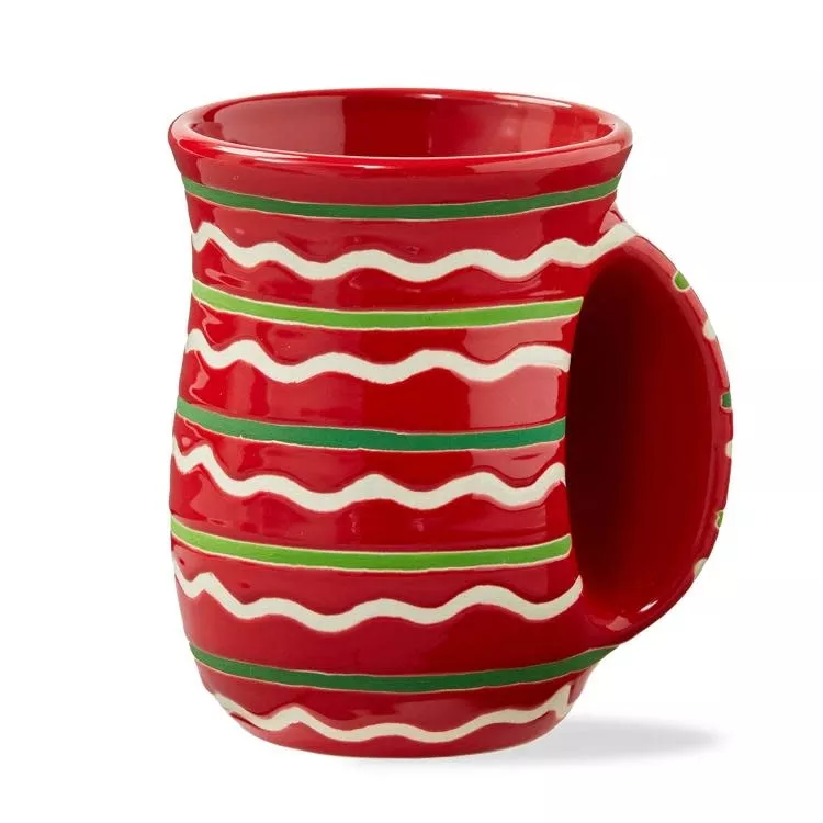 tag-handwarmer-mug-festive-stripe-red-multi Tag Handwarmer Mug - Festive Stripe, Red Multi