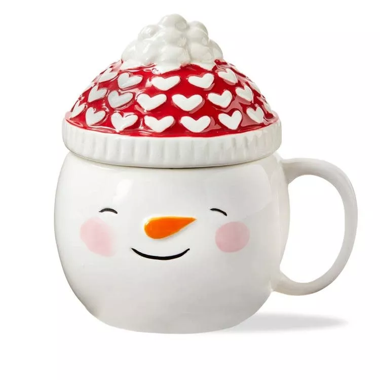 tag-snowman-lidded-mug Tag SNOWMAN LIDDED MUG