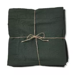 tag-threads-slub-napkin-s-4-dark-green Tag Threads Slub Napkin S/4 - Dark Green