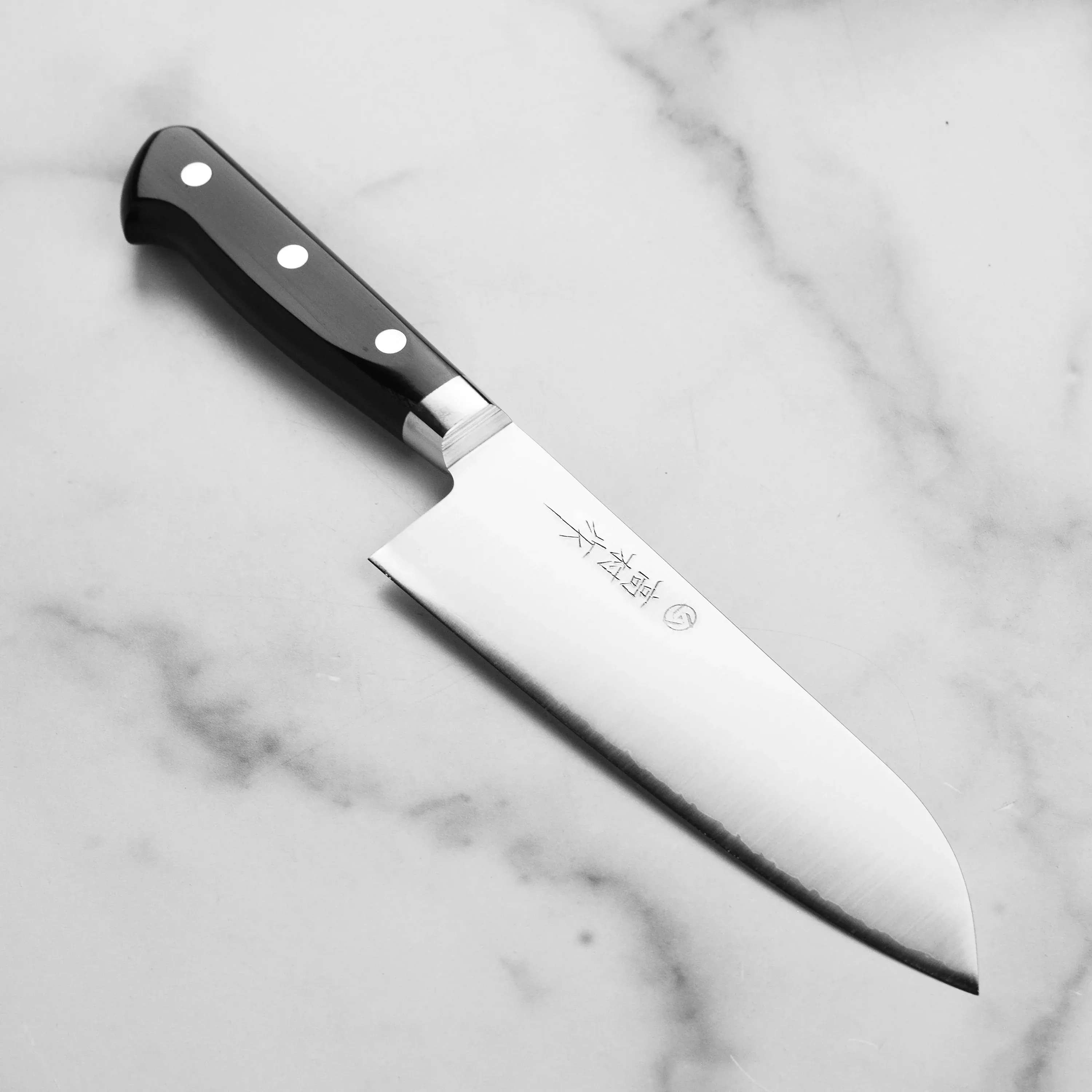 takamura-hamono-santoku-knife-vg10-migaki-6-7 Takamura Hamono Santoku Knife, VG10 Migaki, 6.7"