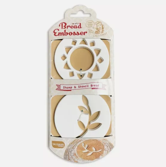 Talisman Design Bread Embossers - Set of 2