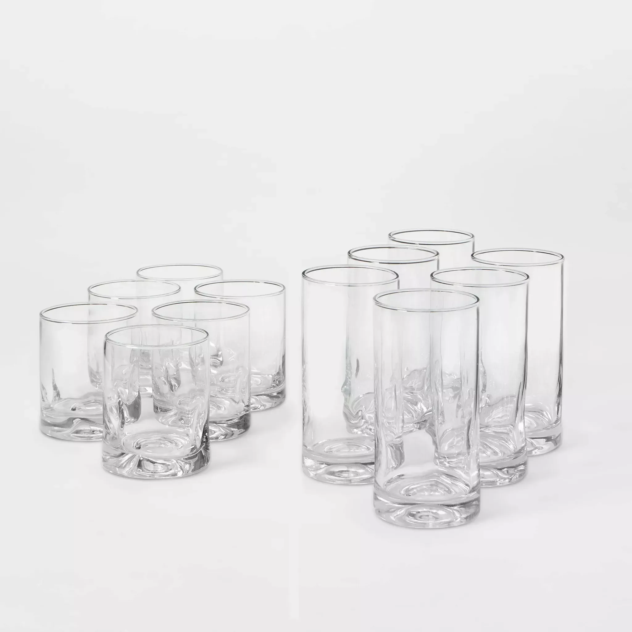 threshold-12pc-glass-telford-tumbler-set-see-description-rebel Threshold 12pc Glass Telford Tumbler Set(See Description) – REBEL