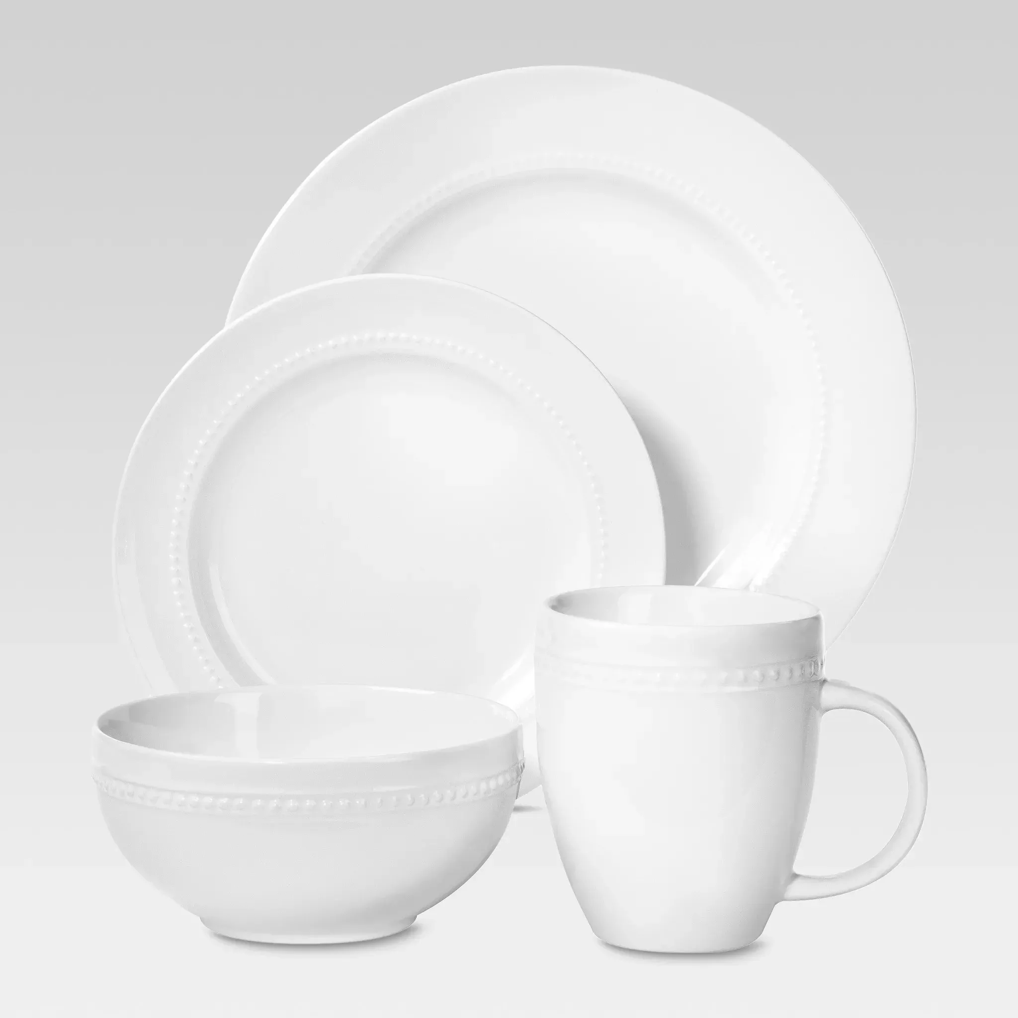 threshold-16pc-porcelain-beaded-rim-dinnerware-set-white-rebel Threshold 16pc Porcelain Beaded Rim Dinnerware Set White – REBEL
