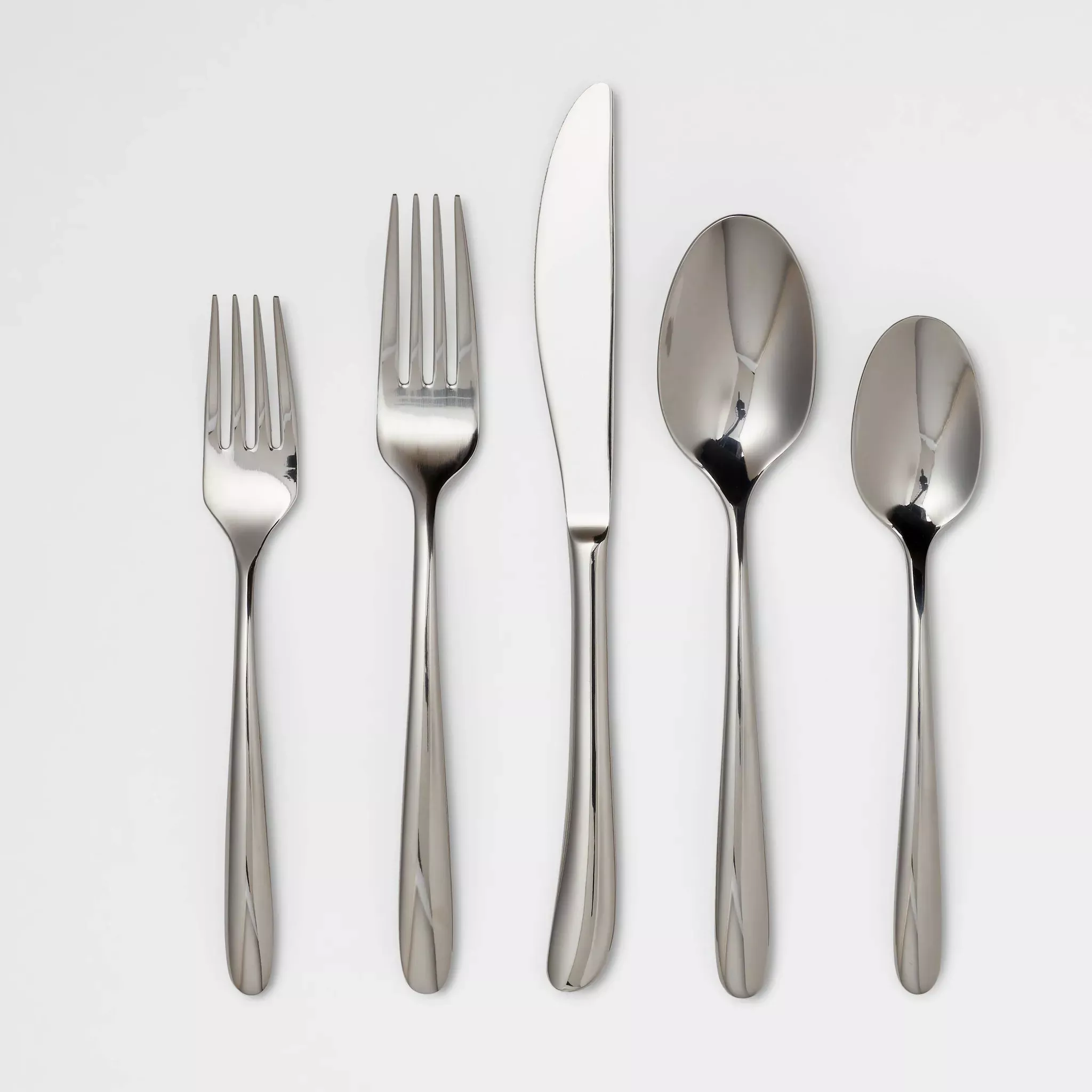 threshold-20pc-kayden-flatware-set-silver-threshold-rebel Threshold 20pc Kayden Flatware Set Silver - Threshold™ – REBEL
