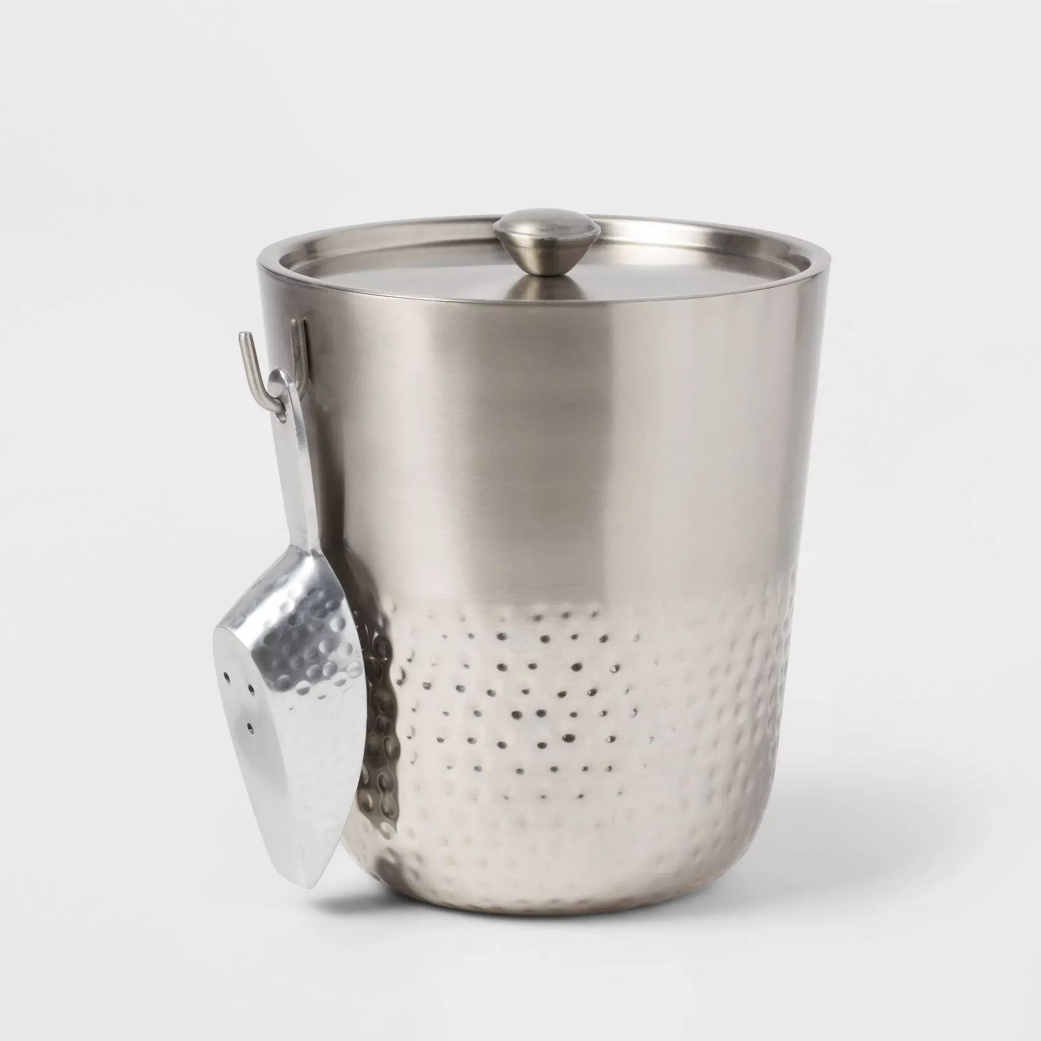 threshold-hammered-metal-ice-bucket-with-ice-scoop-see-description-rebel Threshold Hammered Metal Ice Bucket with Ice Scoop (See Description) – REBEL