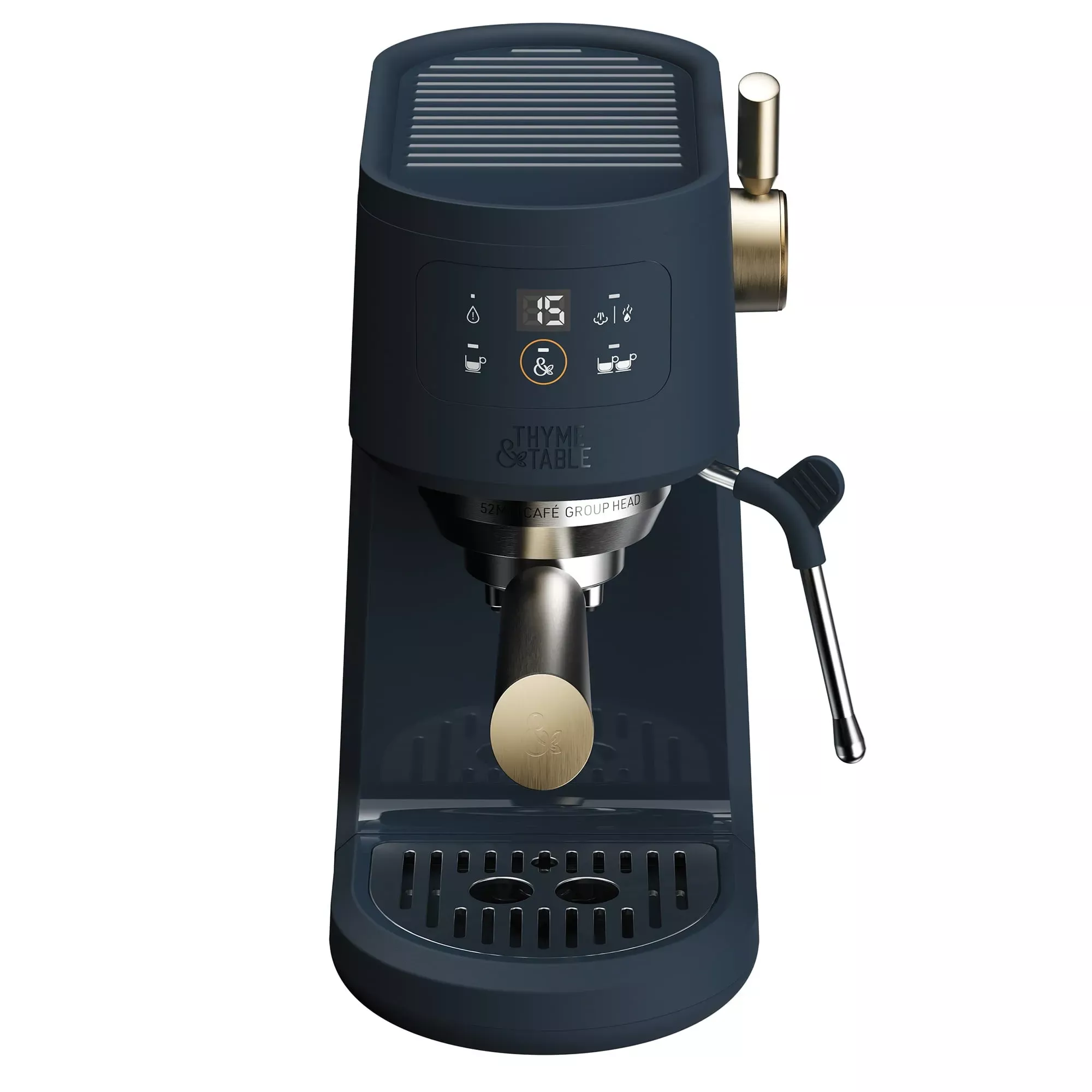thyme-table-barista-mini-espresso-machine-atlantic-blue-rebel Thyme and table Barista Mini Espresso Machine - Atlantic Blue – REBEL