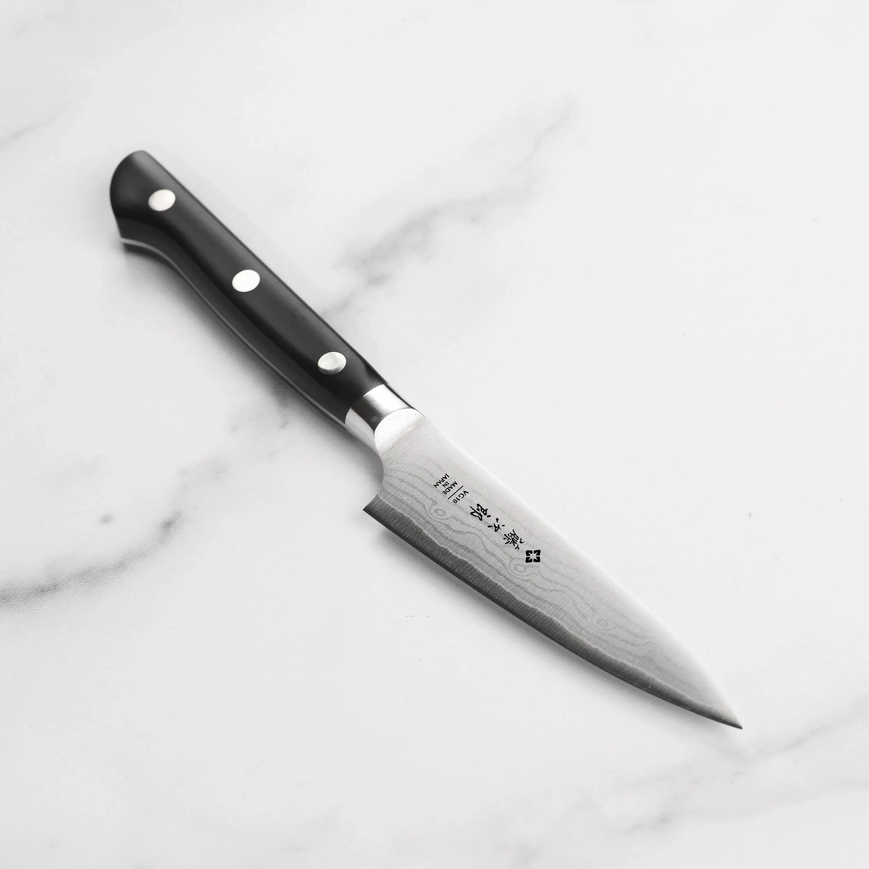 tojiro-classic-damascus-paring-knife-4 Tojiro Classic Damascus Paring Knife - 4"