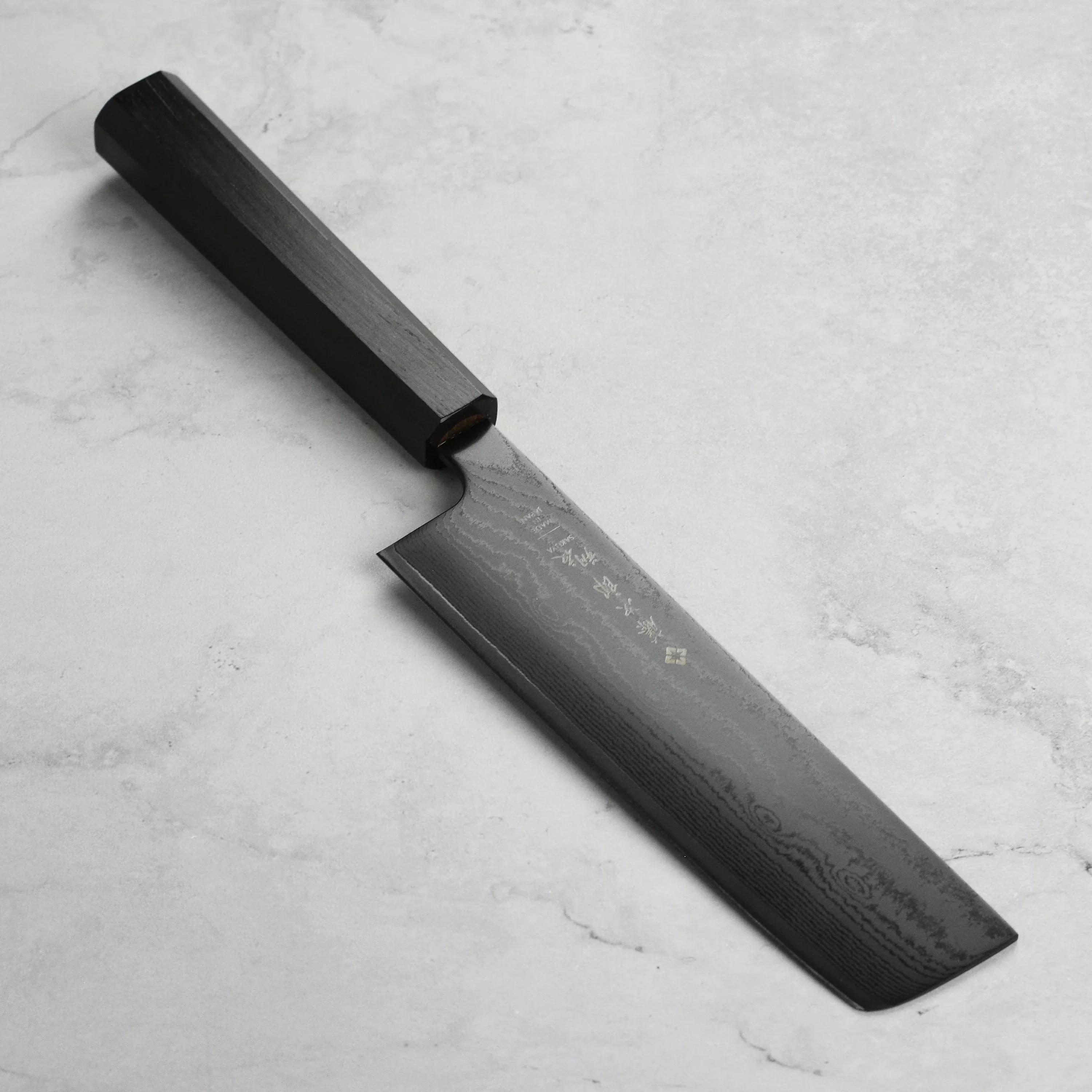 Tojiro Sakuya Black Damascus 6.5" Nakiri Knife