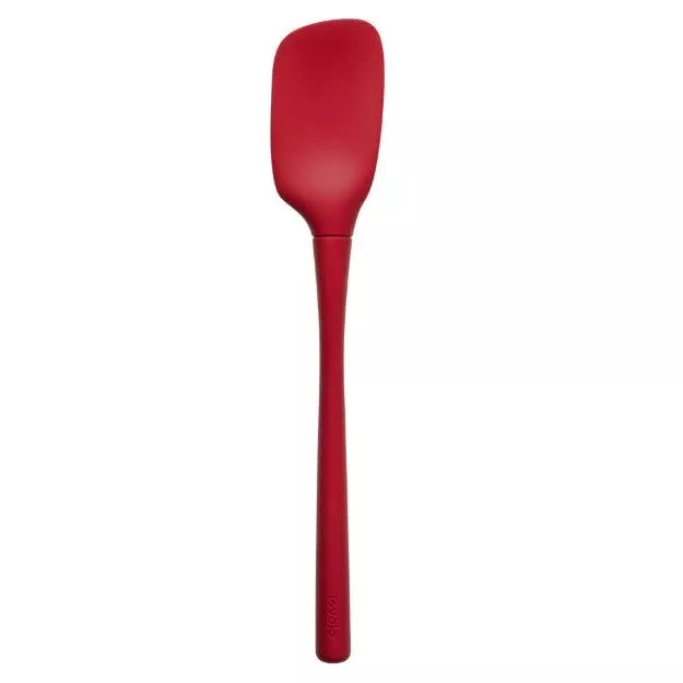 tovolo-flex-core-all-silicone-spoonula-cayenne Tovolo Flex-Core All-Silicone Spoonula, Cayenne