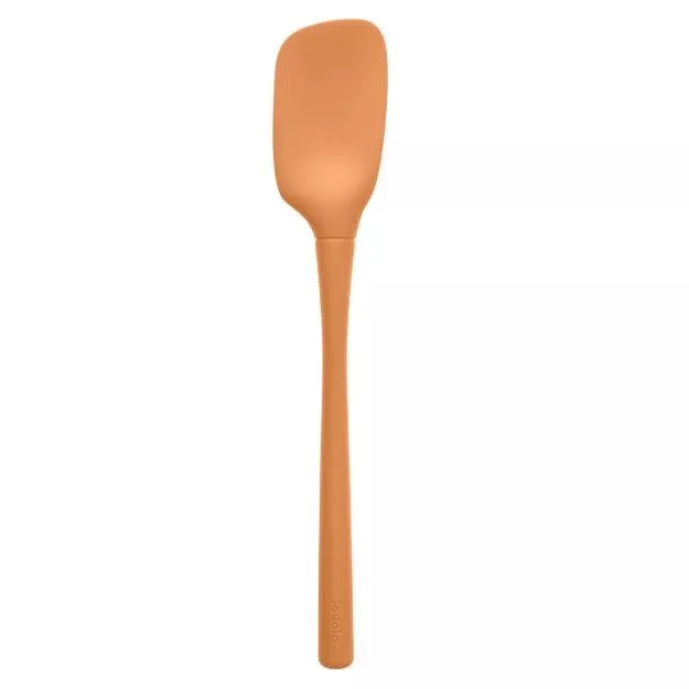 tovolo-flex-core-spoonula-all-silicone-apricot Tovolo Flex-Core Spoonula All Silicone Apricot