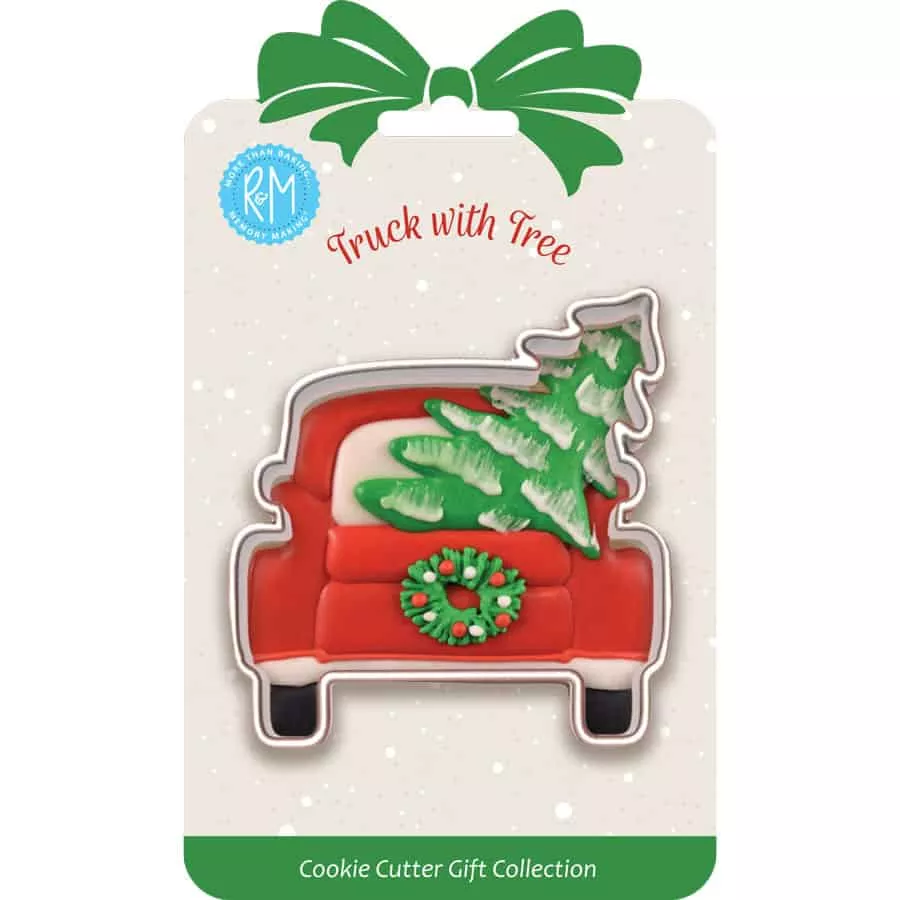 truck-w-tree-cookie-cutter-3-25-carded Truck w/ Tree Cookie Cutter 3.25" Carded