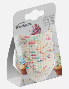 trudeau-set-24-mini-muffin-cups-confetti Trudeau Set/24 Mini Muffin Cups, Confetti