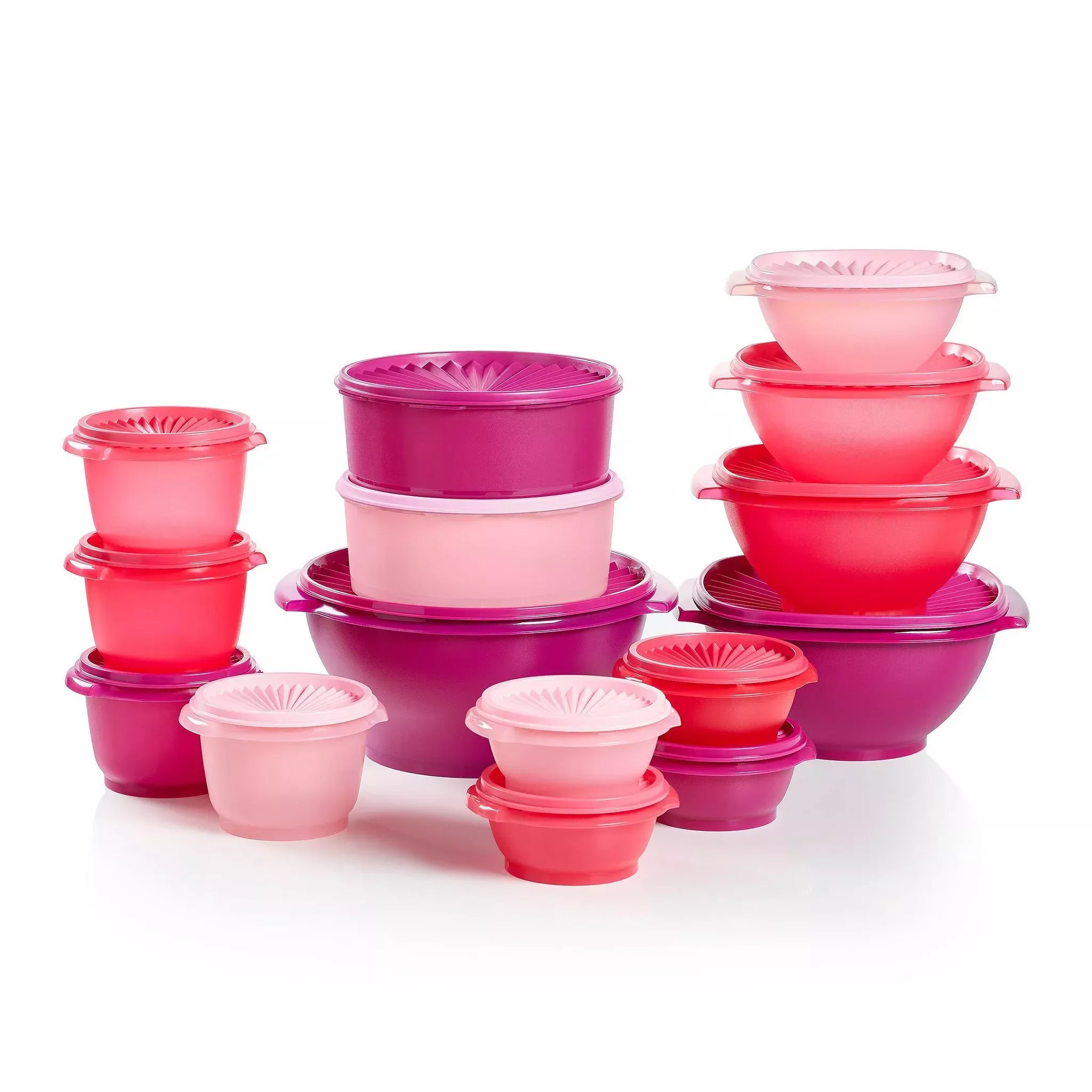 tupperware-30pc-heritage-food-storage-container-set-pink-rebel Tupperware 30pc Heritage Food Storage Container Set Pink – REBEL