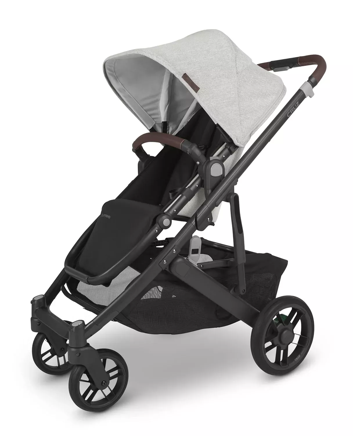 uppababy-cruz-v2-stroller-anthony-carbon-frame-chestnut-leather-see-description- Uppababy Cruz V2 Stroller - Anthony Carbon Frame/Chestnut Leather (See Description) – REBEL