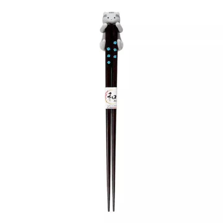 urban-tokyo-gray-cat-chopsticks-chopsticks-rests-gift-set-20-200 Urban Tokyo Gray Cat Chopsticks and Chopsticks Rests Gift Set (20/200)