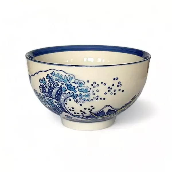 urban-tokyo-great-wave-porcelain-rice-bowl-4-5 Urban Tokyo Great Wave Porcelain Rice Bowl, 4.5”