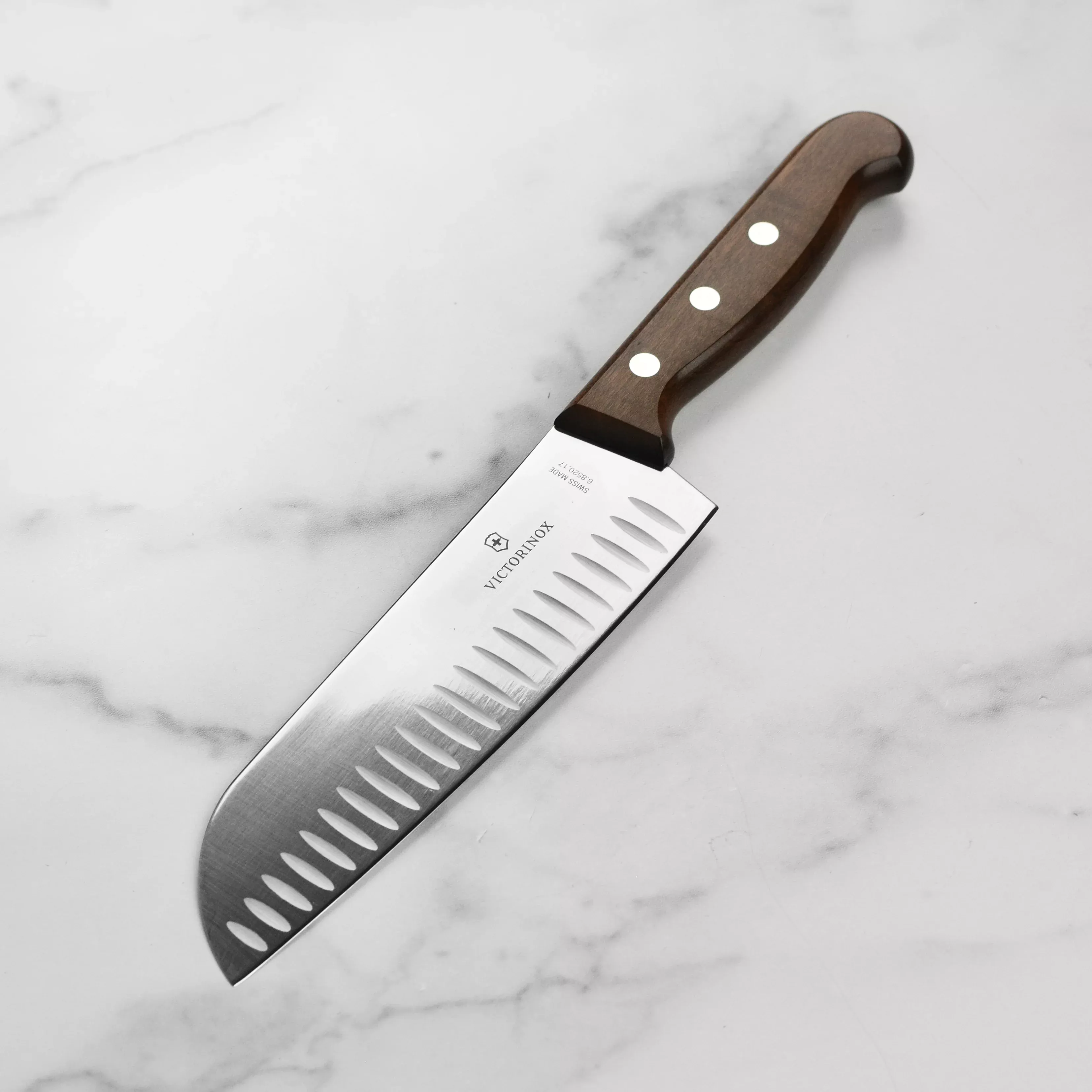 victorinox-wood-santoku-knife-7-hollow-edge Victorinox Wood Santoku Knife - 7" Hollow Edge