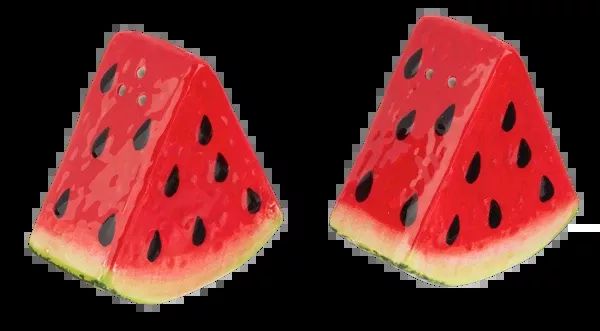 watermelon-salt-pepper-shaker-set-2pc Watermelon Salt and Pepper Shaker Set - 2pc