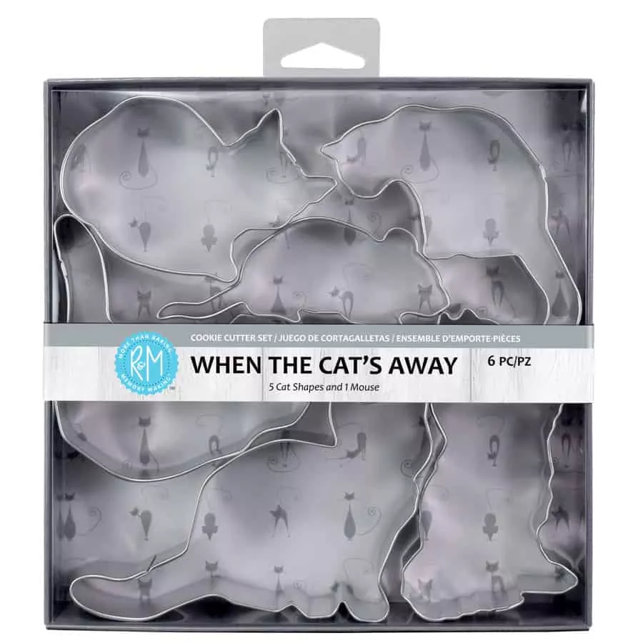 when-cats-away-6-pc-cookie-cutter-set When the Cats Away 6 Pc Cookie Cutter Set