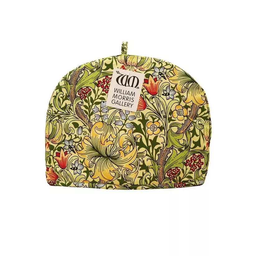 william-morris-cotton-tea-cozy-golden-lily William Morris Cotton Tea Cozy - Golden Lily