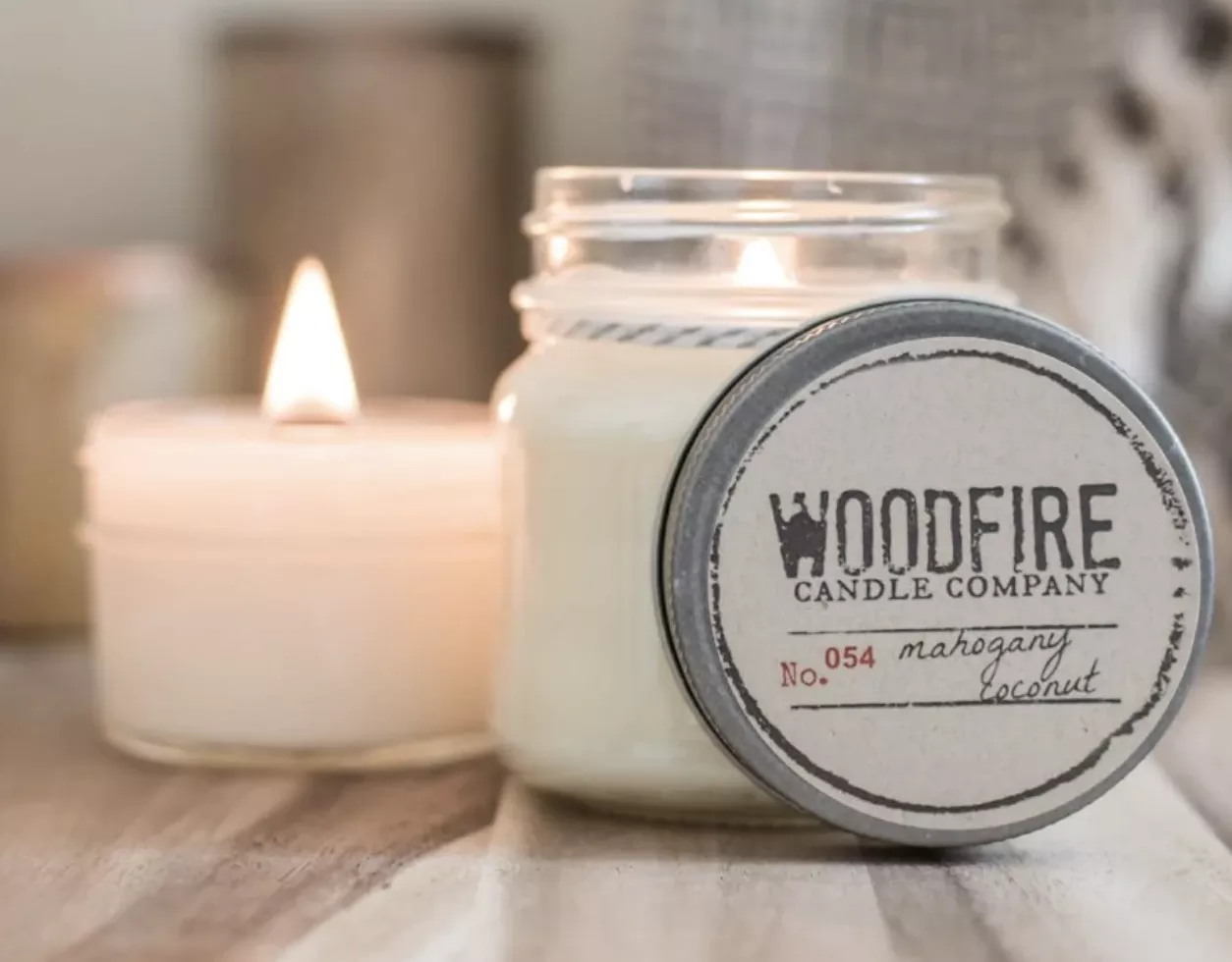 woodfire-candle-mason-jar Woodfire Candle, Mason Jar