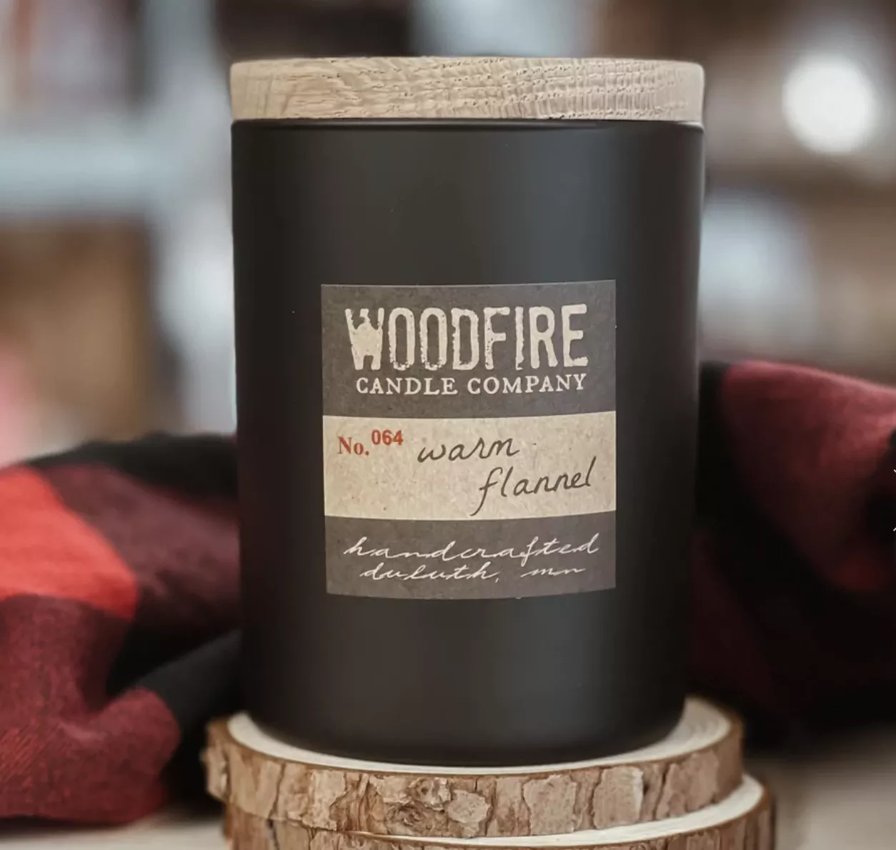 woodfire-candle-matte-black Woodfire Candle, Matte Black