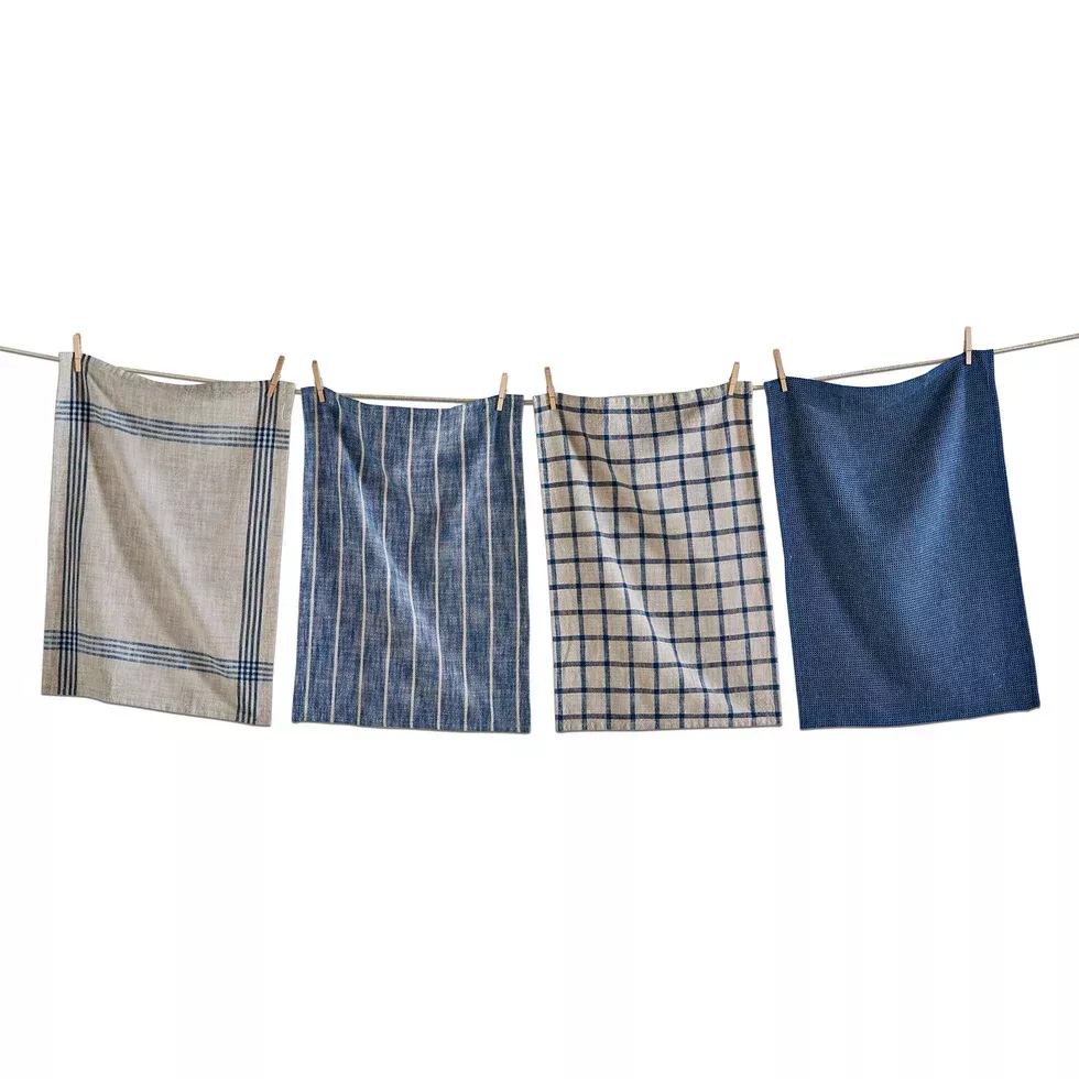 woven-dishtowel-midnight-blue-set-4 Woven Dishtowel Midnight Blue set of 4