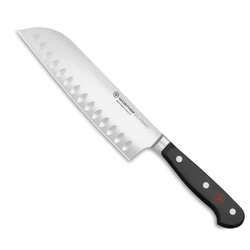 wusthof-7-classic-hollow-edge-santoku-knife Wusthof - 7" Classic Hollow Edge Santoku Knife