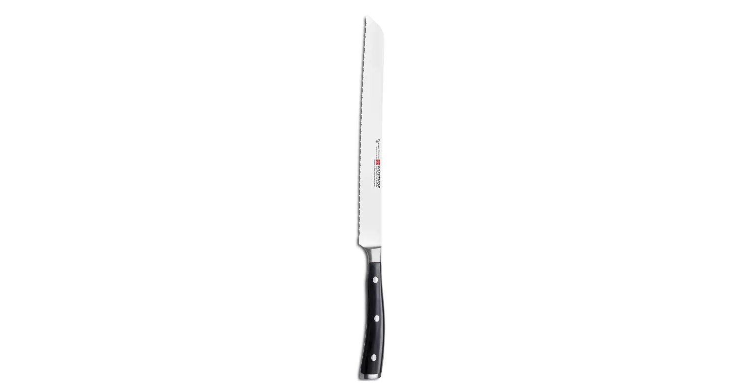 wusthof-classic-ikon-9-double-serrated-bread-knife Wusthof Classic Ikon 9" Double-Serrated Bread Knife