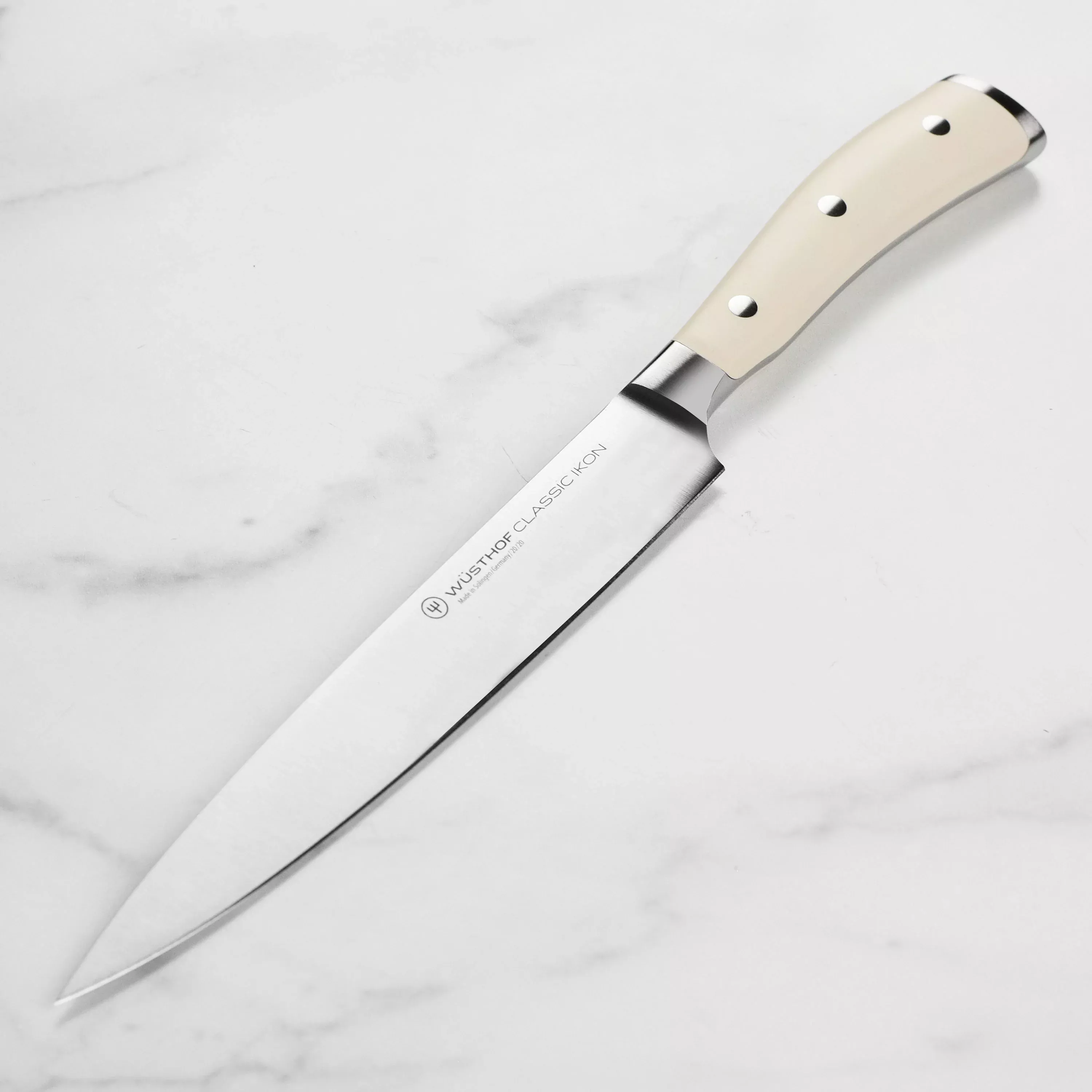 wusthof-classic-ikon-creme-carving-knife-8 Wusthof Classic Ikon Creme Carving Knife - 8"