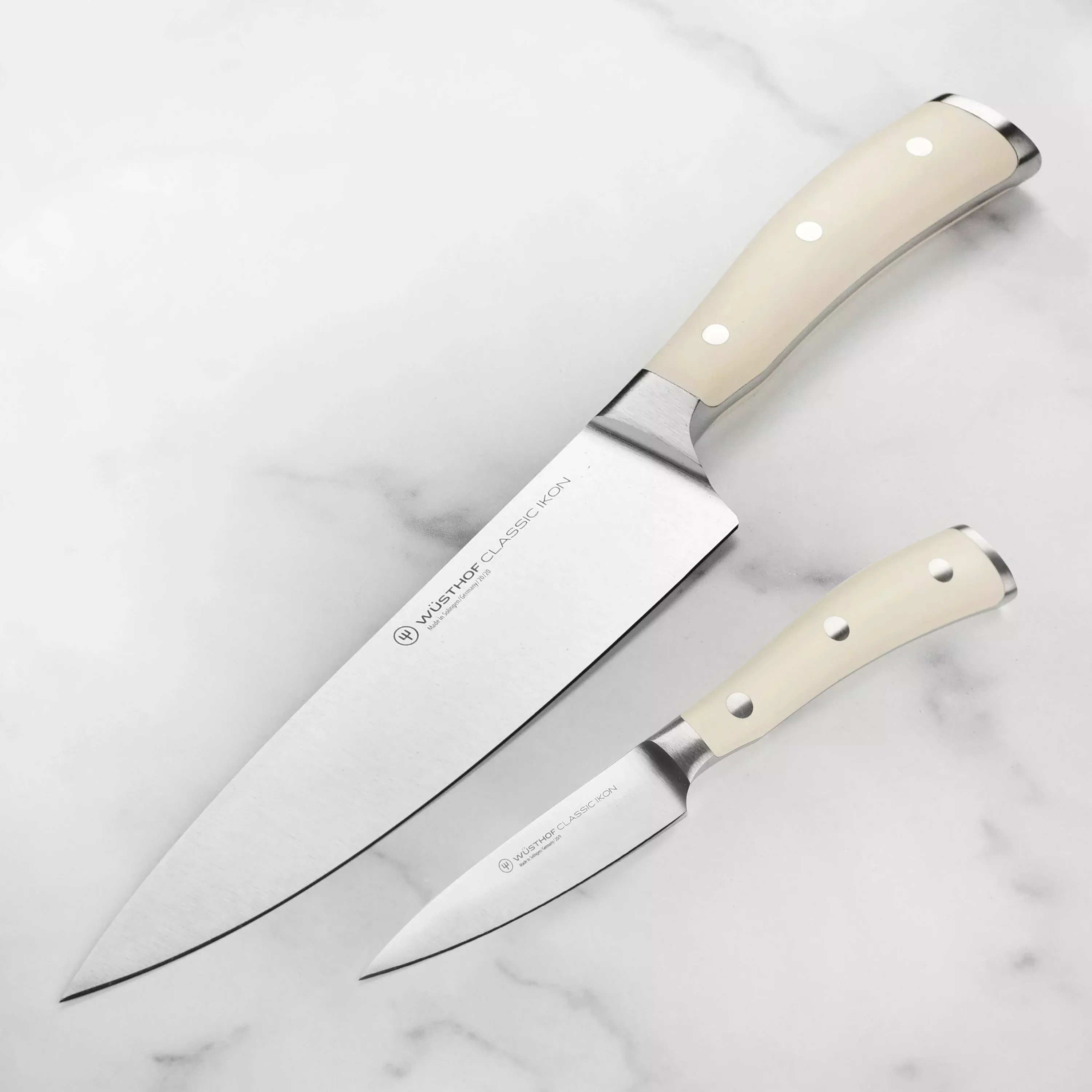 wusthof-classic-ikon-creme-chef-s-paring-knife-set Wusthof Classic Ikon Creme Chef's & Paring Knife Set