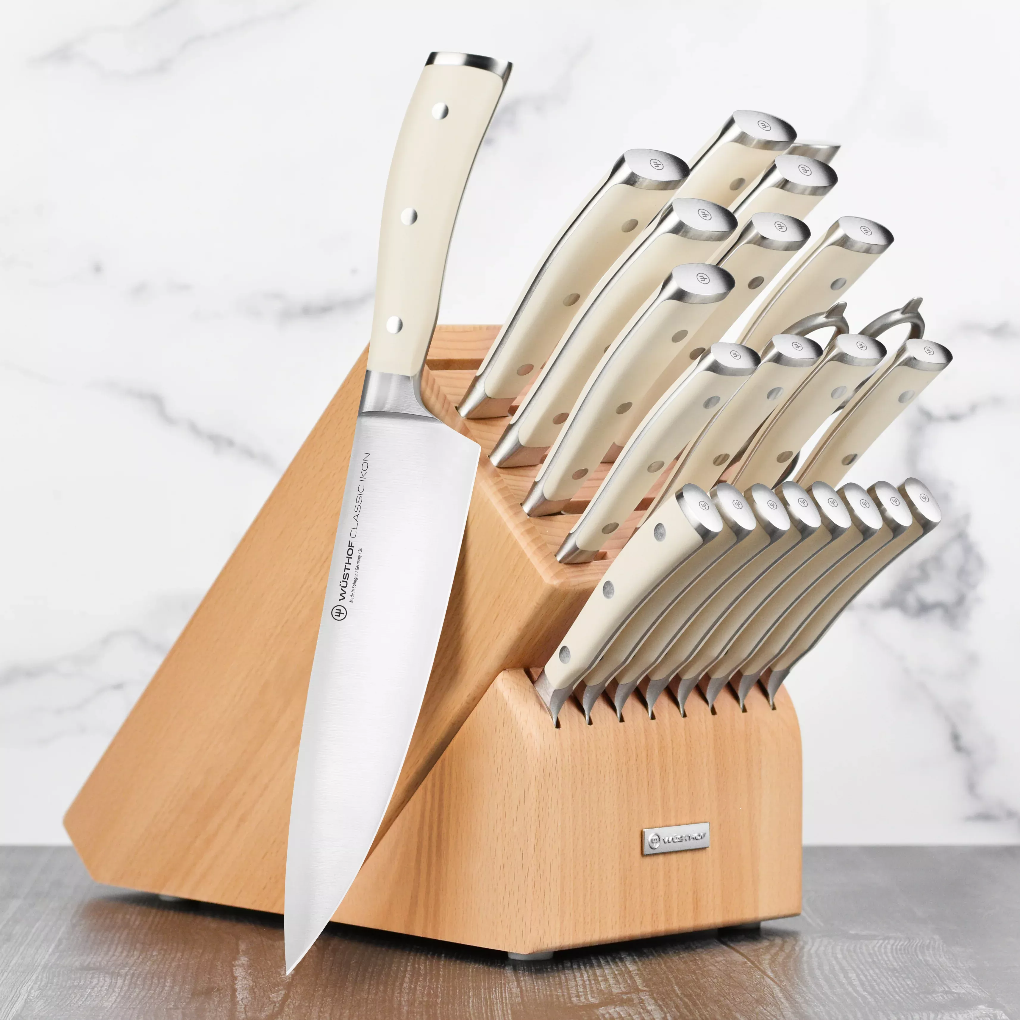 wusthof-classic-ikon-creme-knife-block-set-23-piece Wusthof Classic Ikon Creme Knife Block Set - 23 Piece