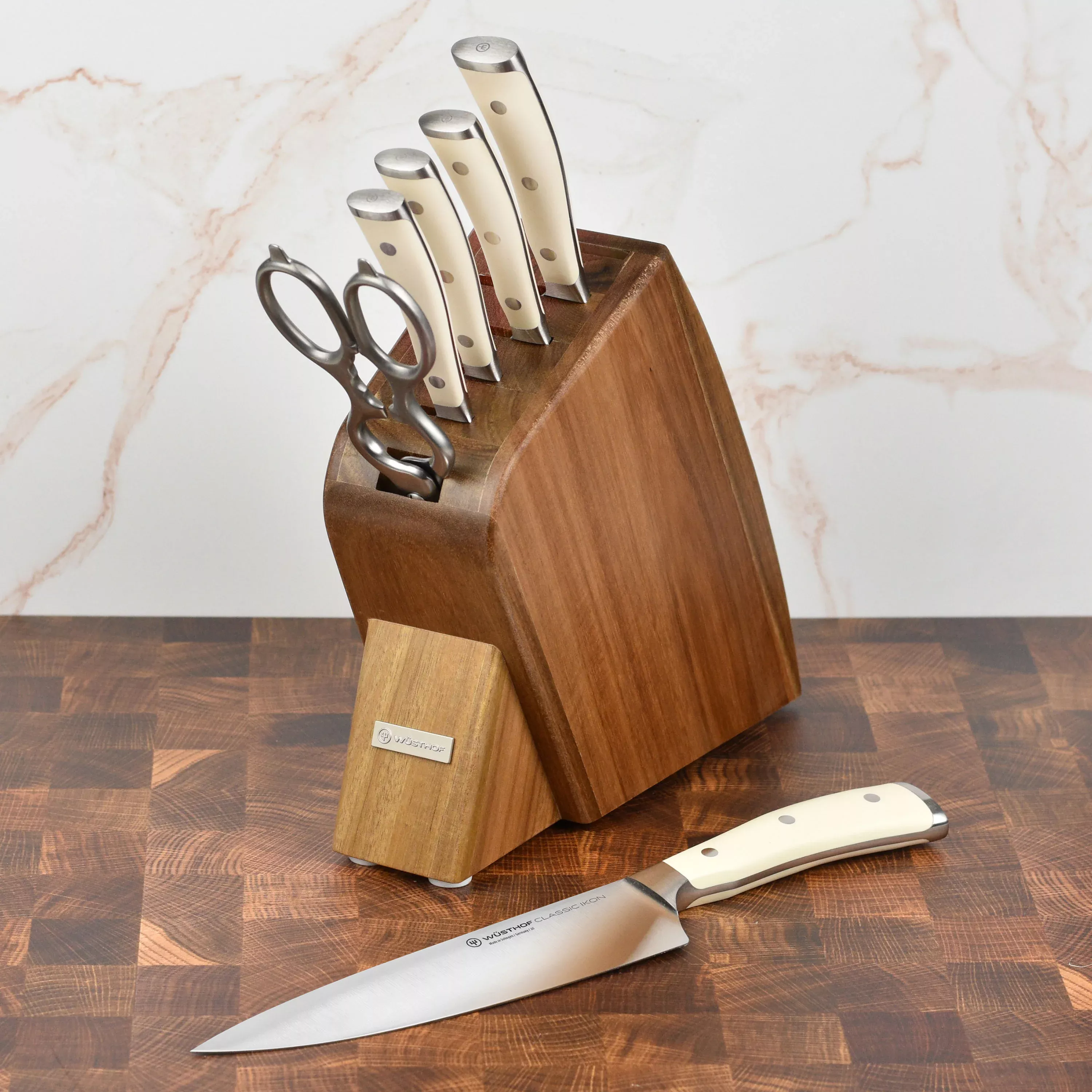 wusthof-classic-ikon-creme-slim-knife-block-set-7-piece-acacia Wusthof Classic Ikon Creme Slim Knife Block Set - 7 Piece Acacia