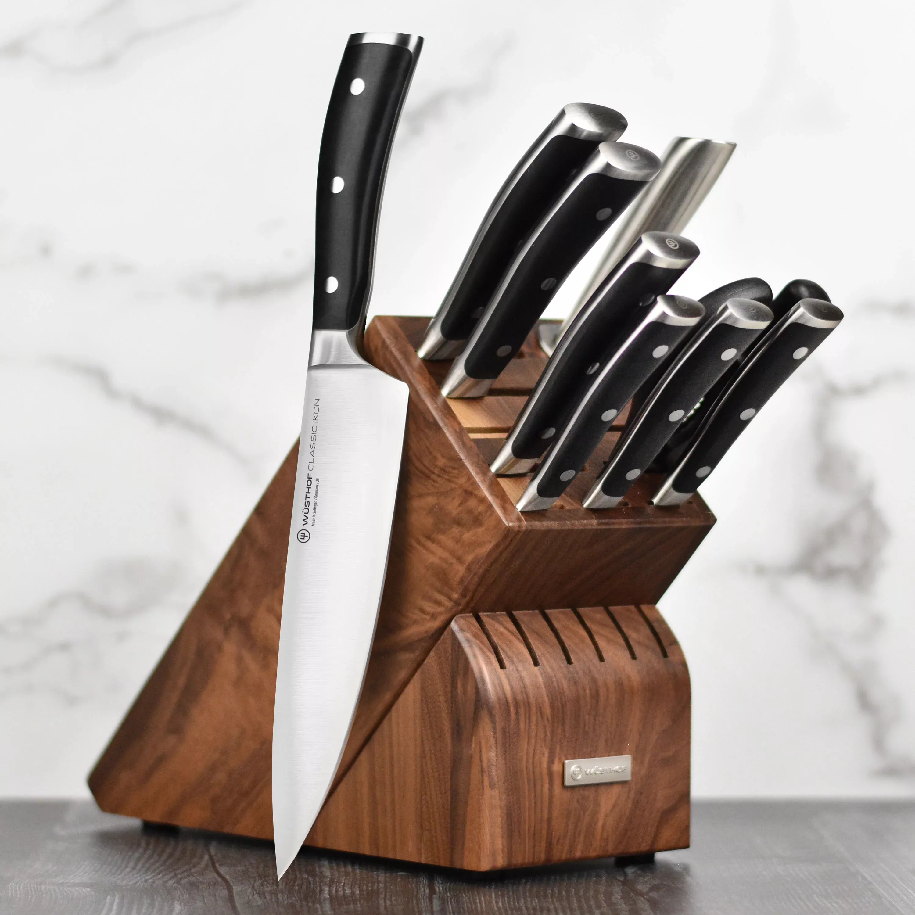 wusthof-classic-ikon-knife-block-set-10-piece-walnut Wusthof Classic Ikon Knife Block Set - 10 Piece Walnut