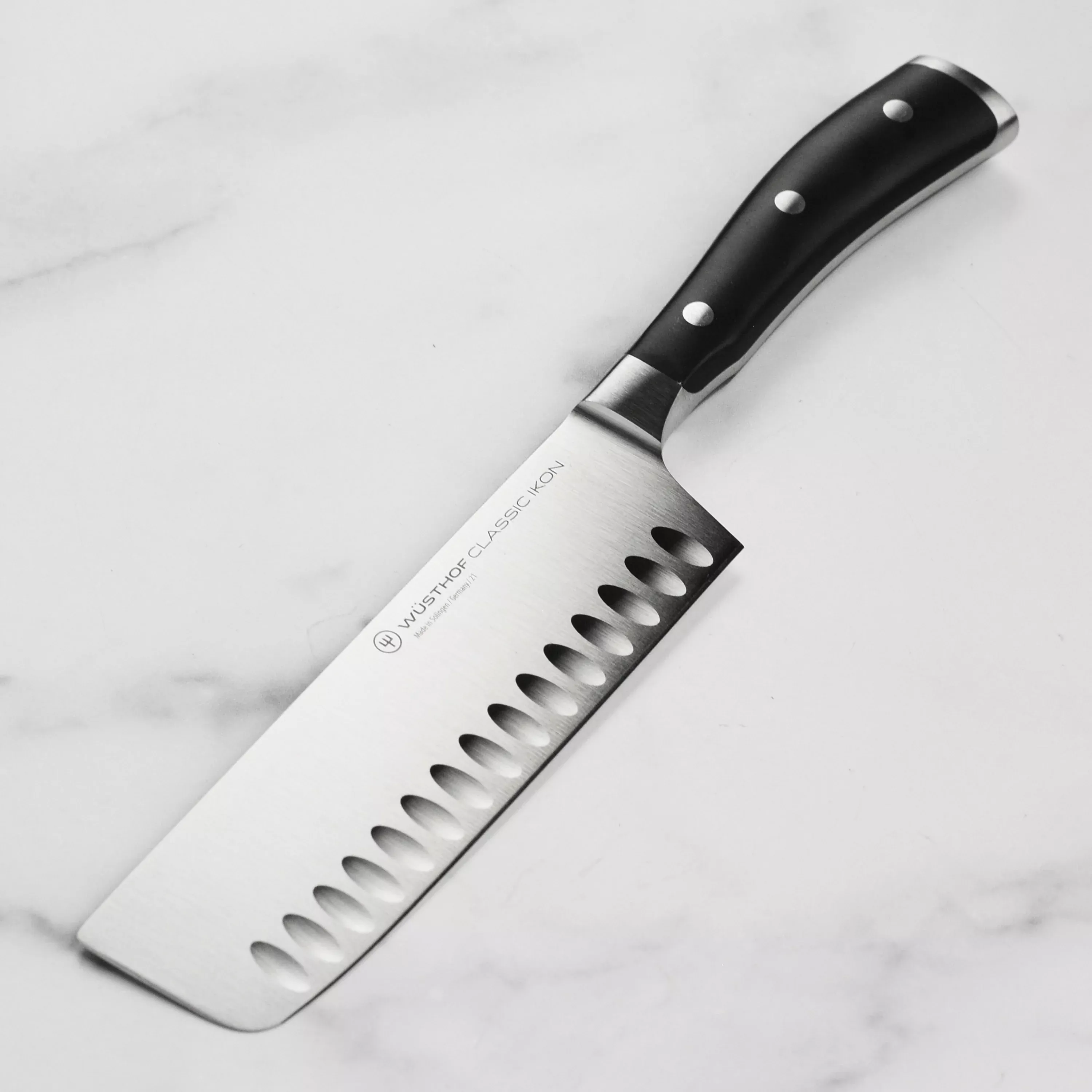 Wusthof Classic Ikon Nakiri Knife - 7" Hollow Edge