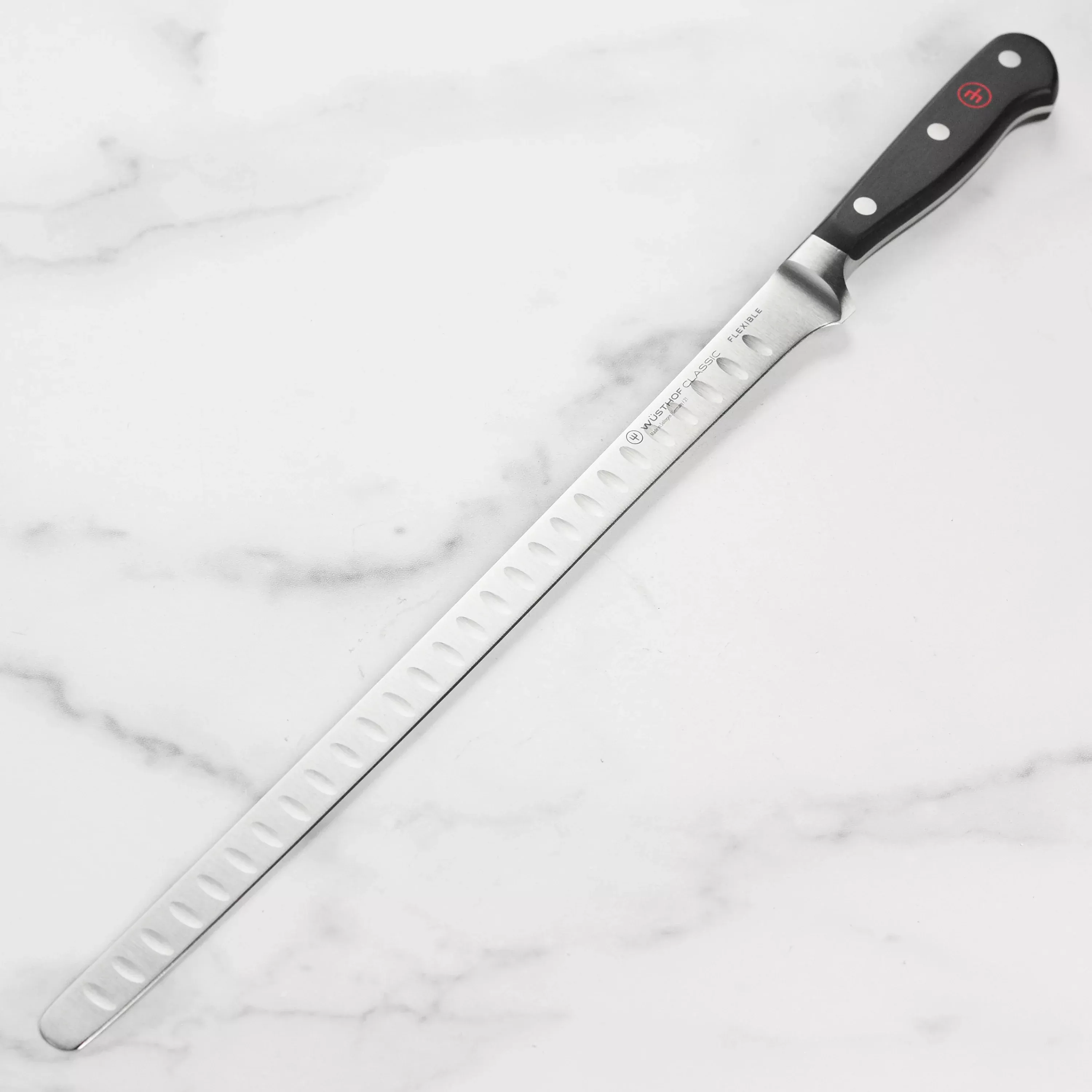 wusthof-classic-salmon-slicer-12-hollow-edge-slicing-knife Wusthof Classic Salmon Slicer - 12" Hollow Edge Slicing Knife
