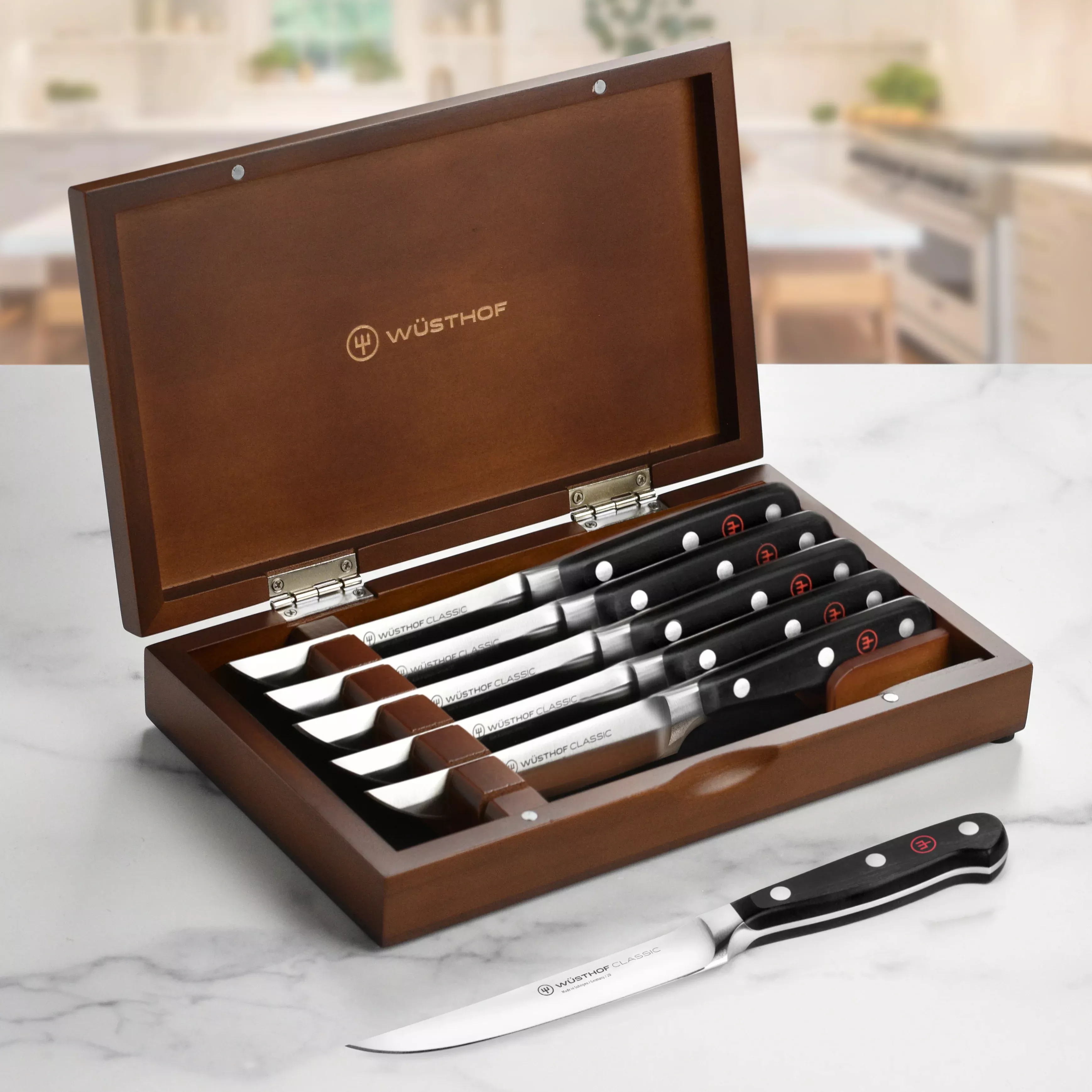 wusthof-classic-steak-knives-6-piece-set-with-case Wusthof Classic Steak Knives - 6 Piece Set with Case