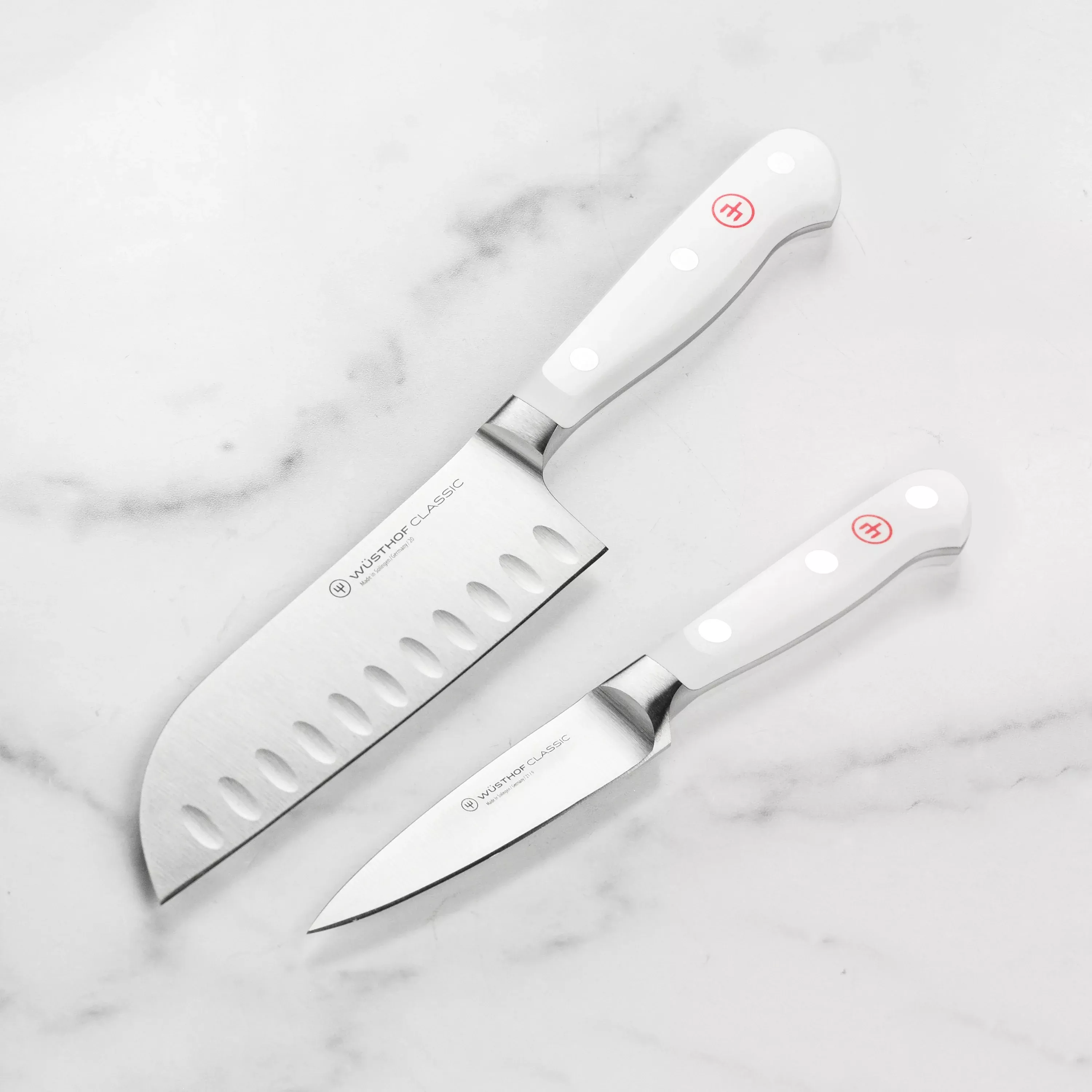 wusthof-classic-white-knife-set-5-santoku-3-5-paring-knife Wusthof Classic White Knife Set - 5" Santoku & 3.5" Paring Knife