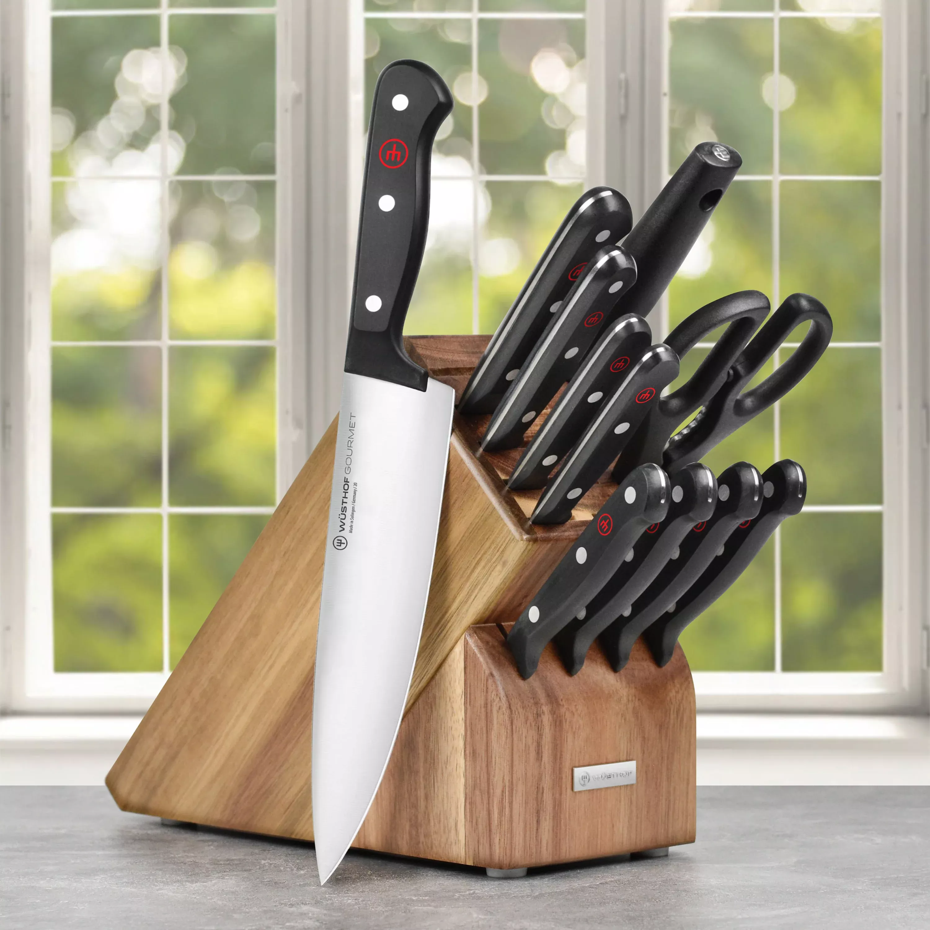wusthof-gourmet-knife-block-set-12-piece Wusthof Gourmet Knife Block Set - 12 Piece