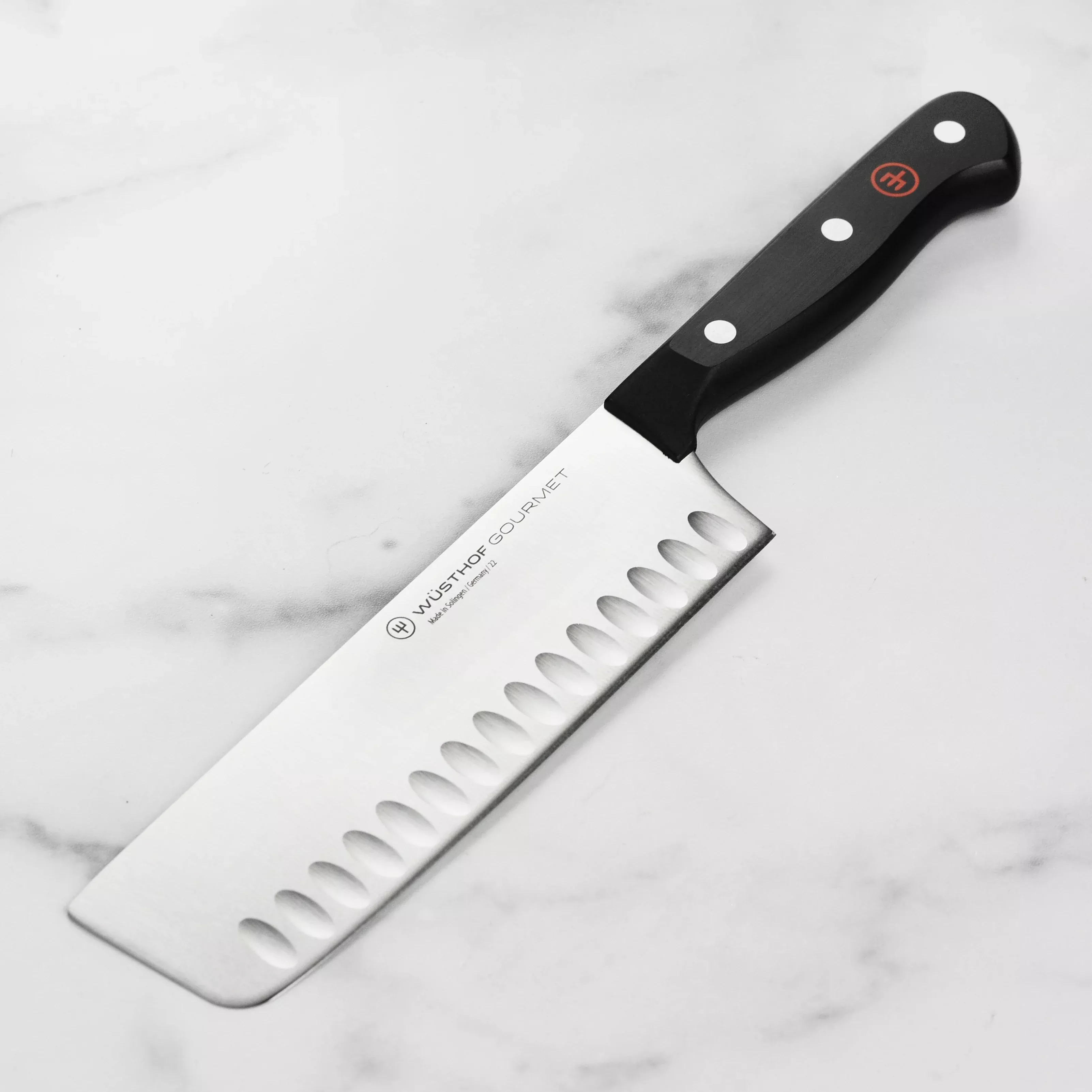 Wusthof Gourmet Nakiri Knife - 7" Hollow Edge