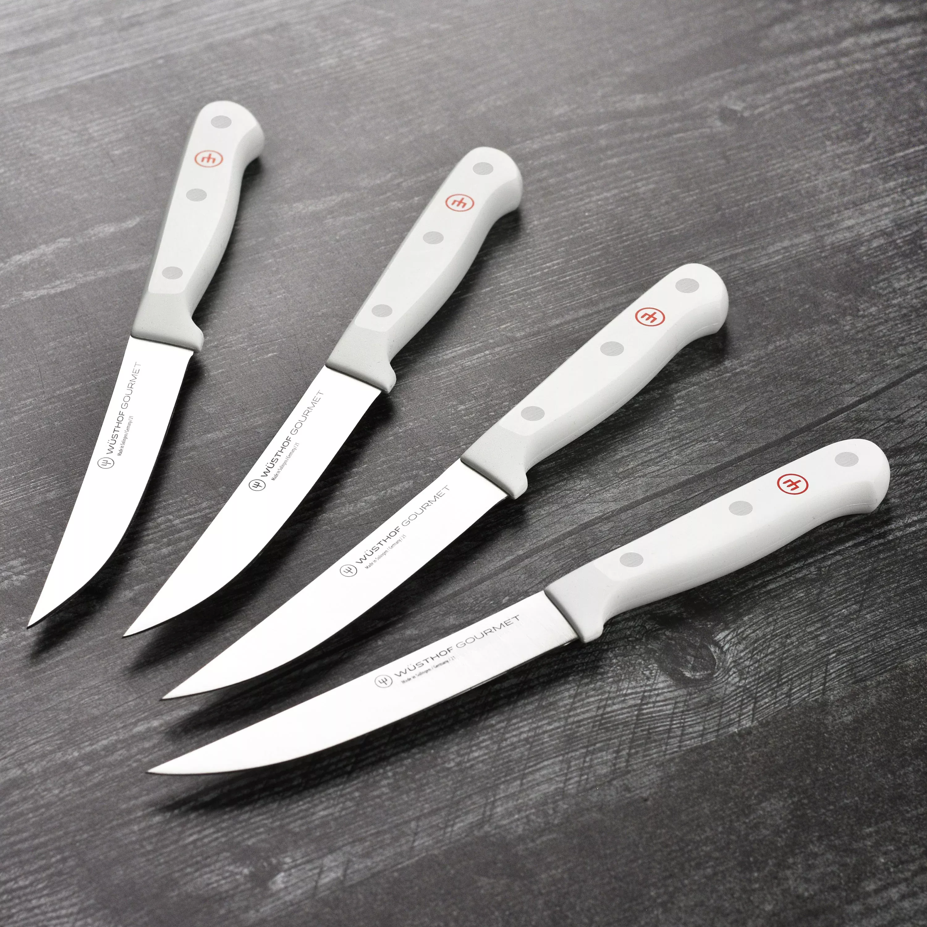 wusthof-gourmet-steak-knife-set-white-4-piece Wusthof Gourmet Steak Knife Set - White - 4 Piece