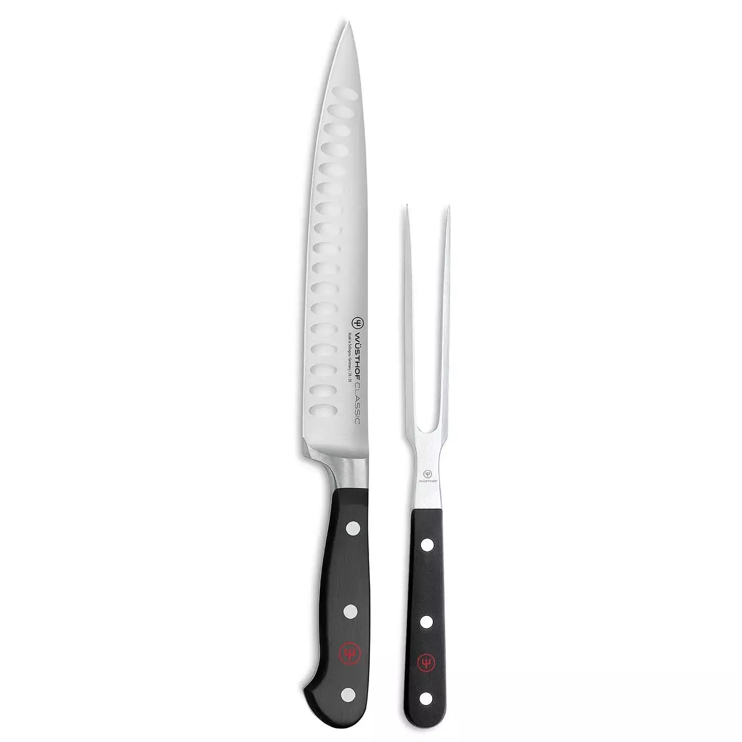 wusthof-promo-classic-two-piece-carving-set-hollow-edge Wusthof Promo Classic Two Piece Carving Set, Hollow Edge