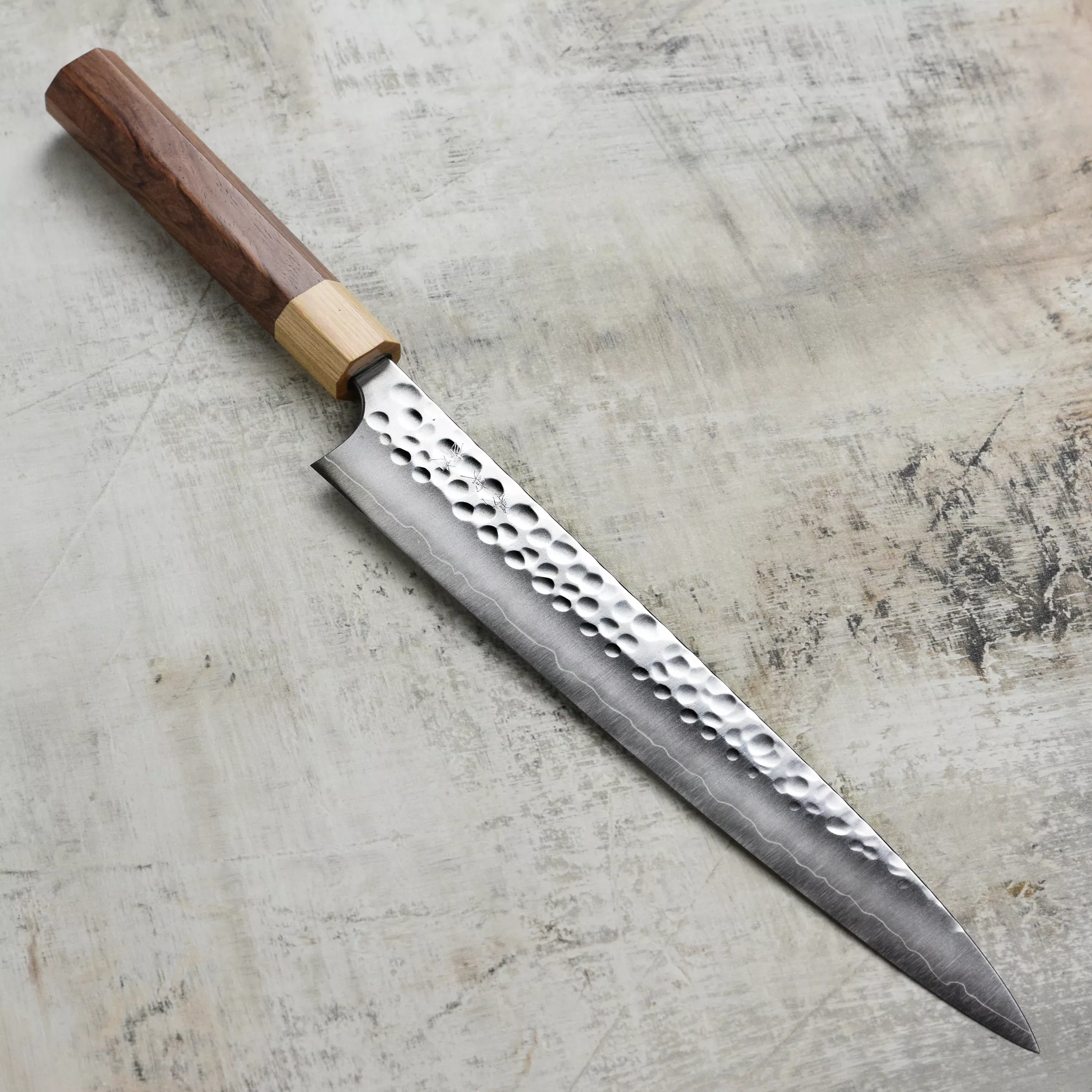 yoshimi-kato-forged-ginsan-sujihiki-knife-10-6-270mm-made-in-echizen-japan Yoshimi Kato Forged Ginsan Sujihiki Knife - 10.6" (270mm), Made in Echizen, Japan