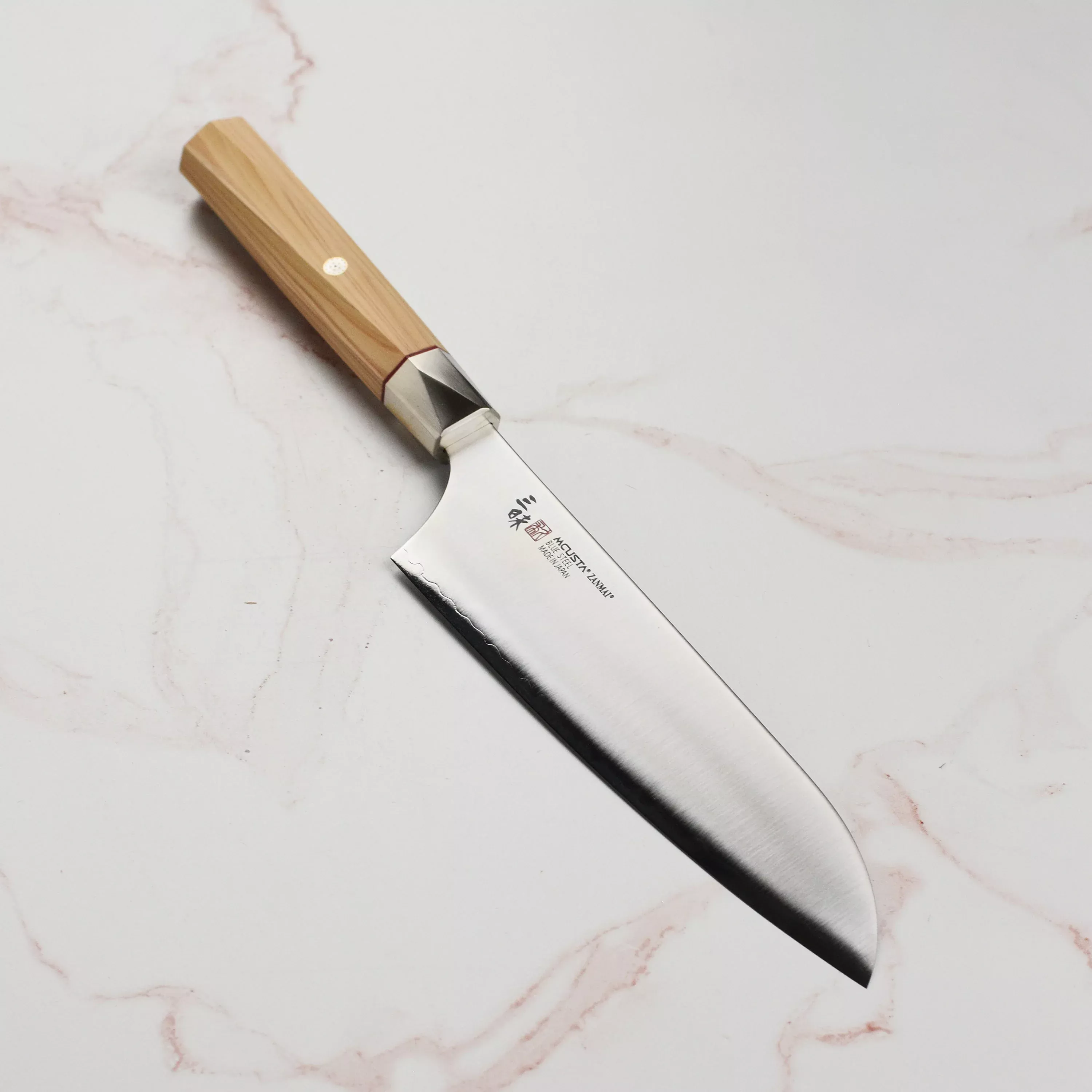 zanmai-beyond-santoku-knife-aogami-super-carbon-steel Zanmai Beyond Santoku Knife - Aogami Super Carbon Steel