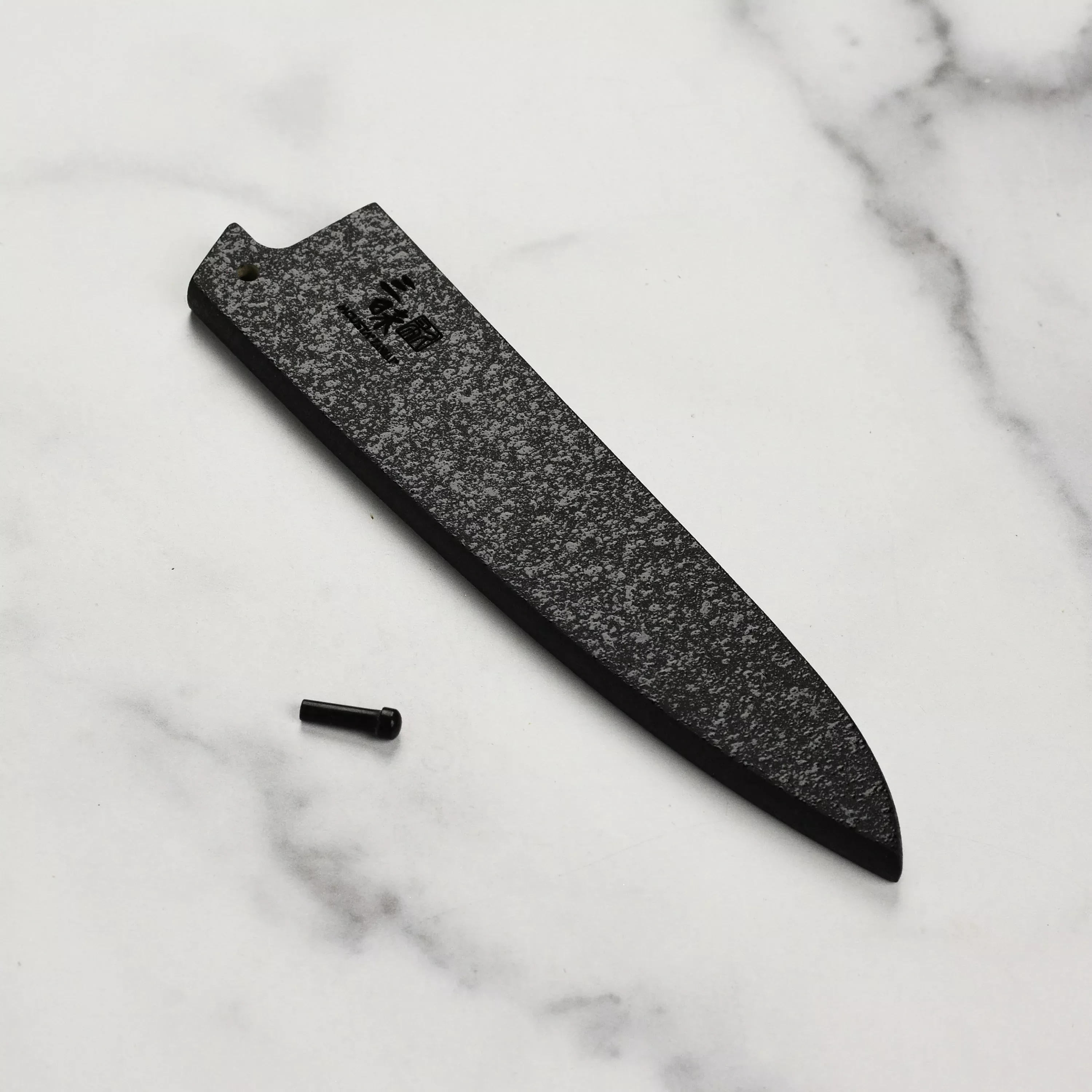 zanmai-black-lacquer-saya-5-9-petty Zanmai Black Lacquer Saya for 5.9" Petty