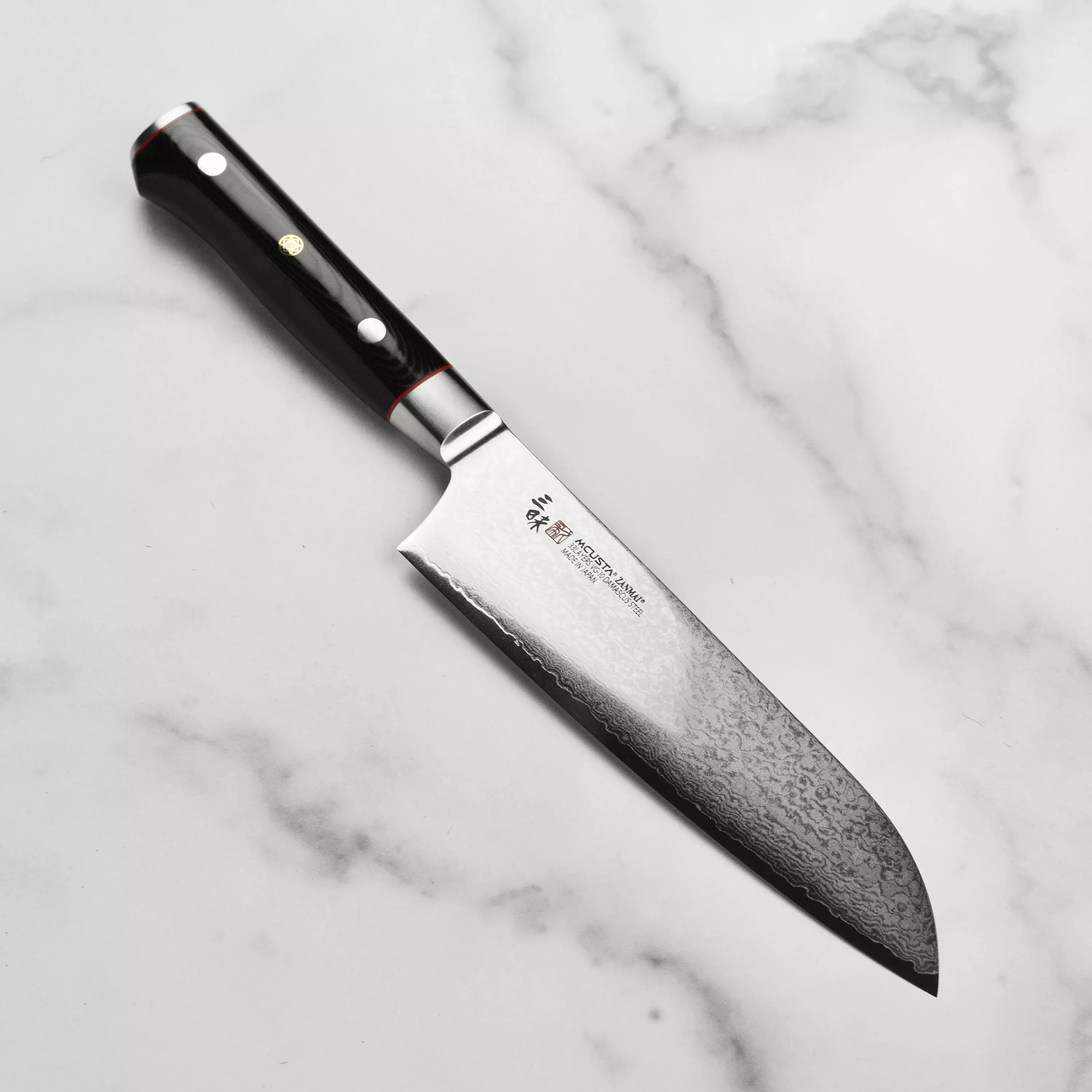 zanmai-classic-pro-zebra-damascus-7-santoku Zanmai Classic Pro Zebra Damascus 7" Santoku